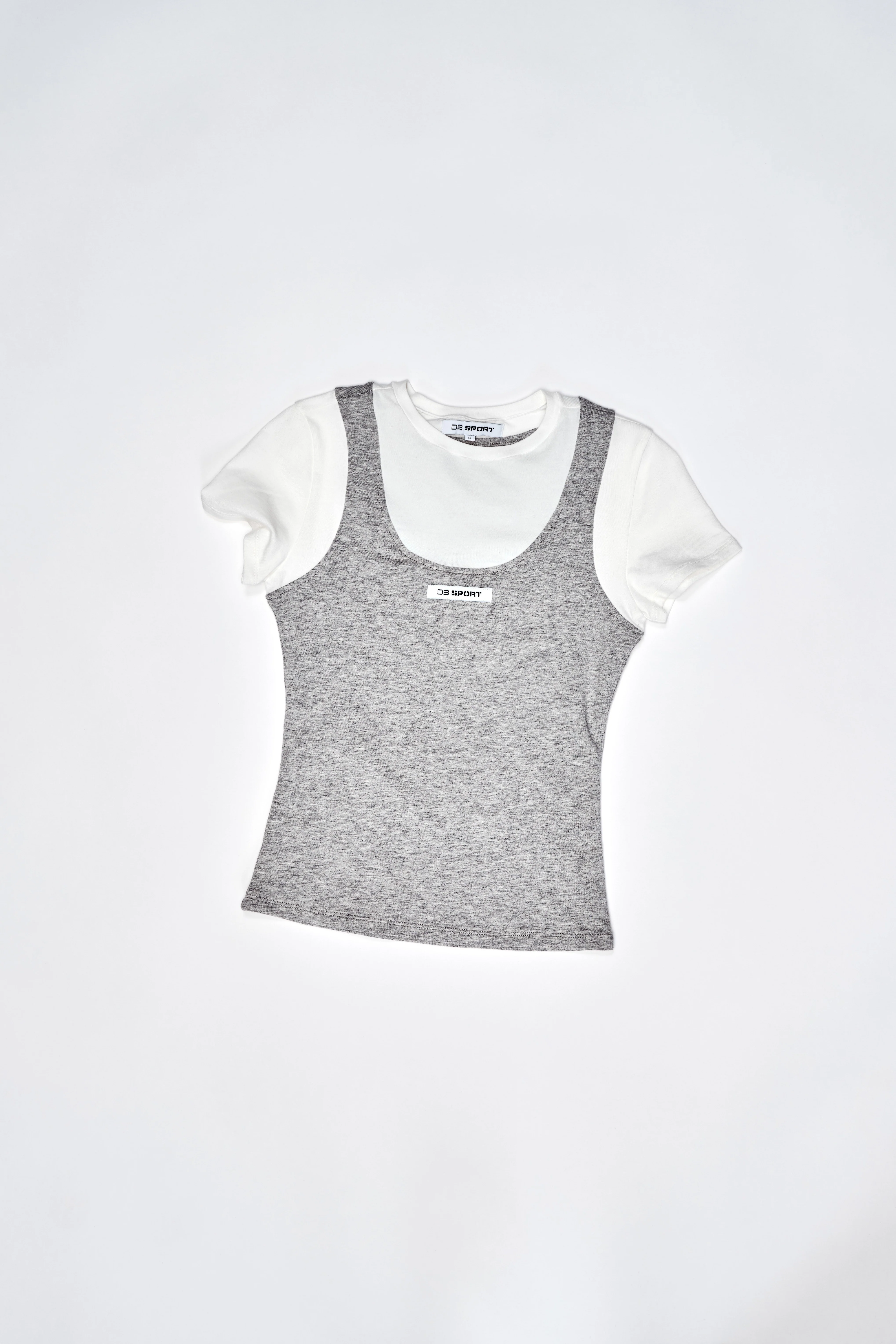 All In One Tee - Heather Grey - Image 4