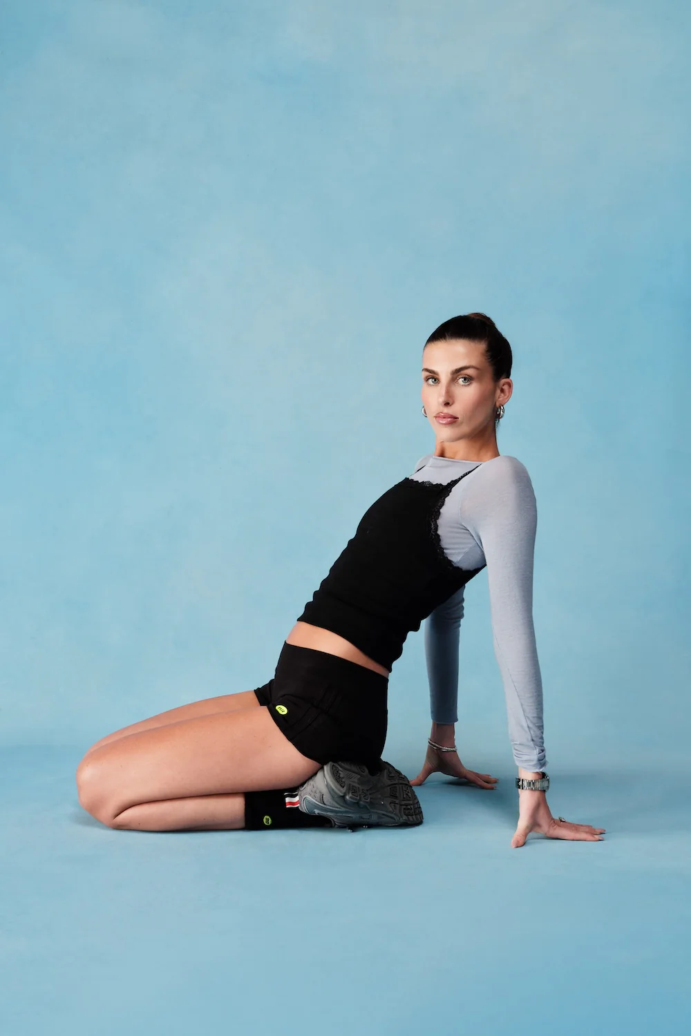 Athletic Mini Short - True Black - Image 5