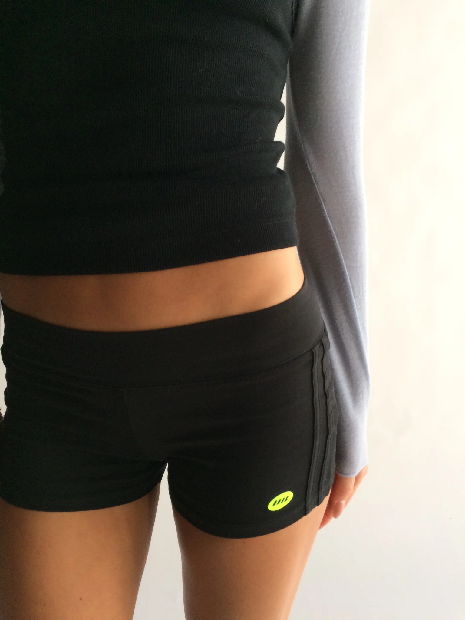 Athletic Mini Short - True Black - Image 8