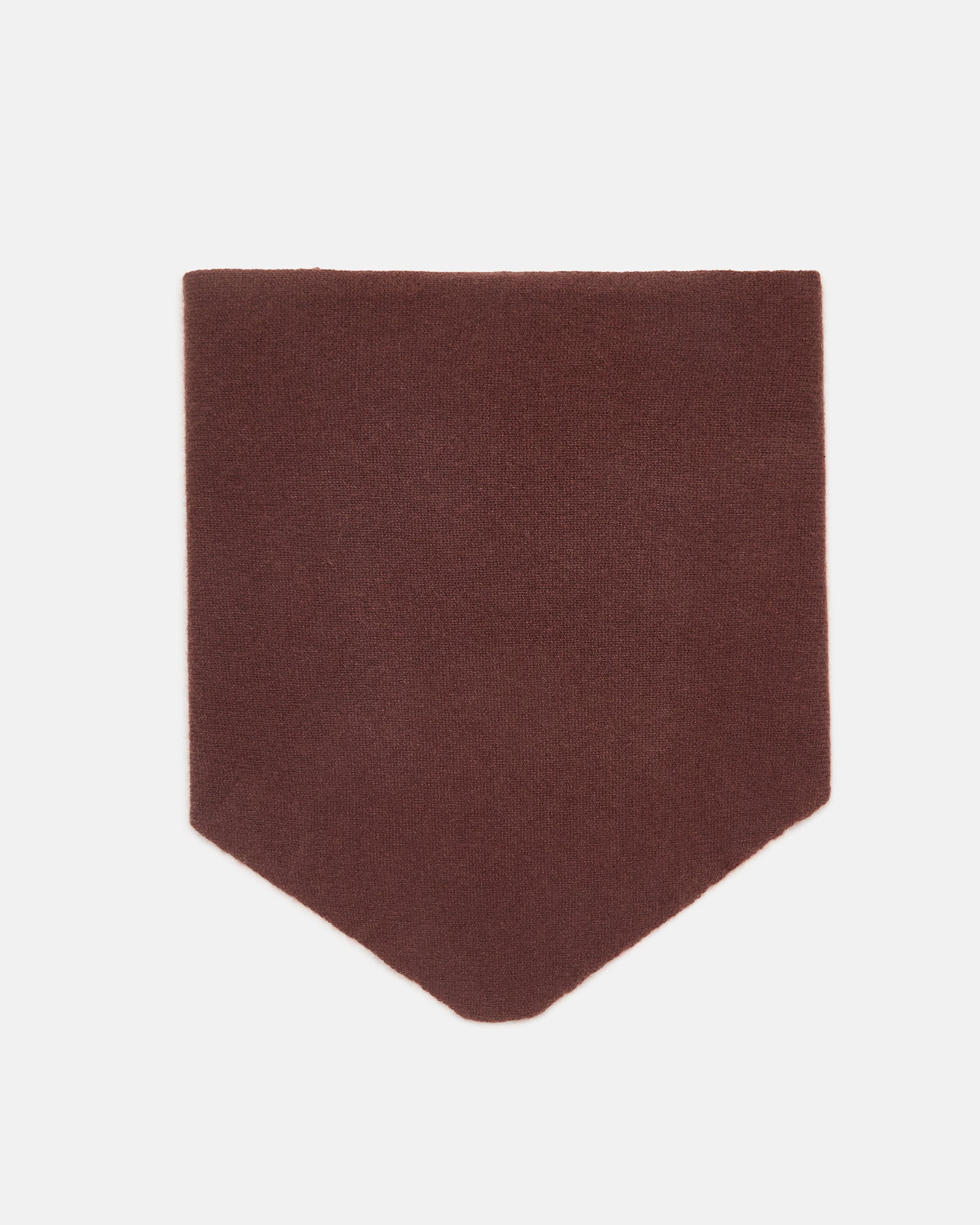 Cashmere Triangle scarf - Coffee - Image 7