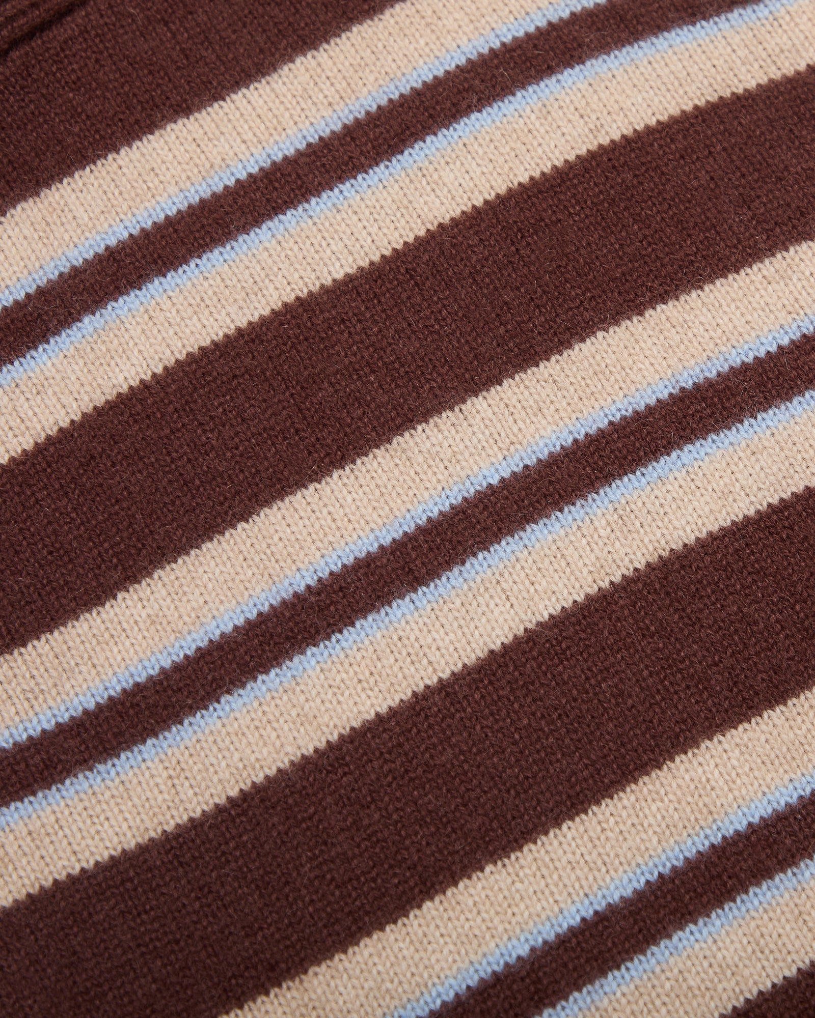 The Cashmere Pant - Coffee Stripe - Image 7