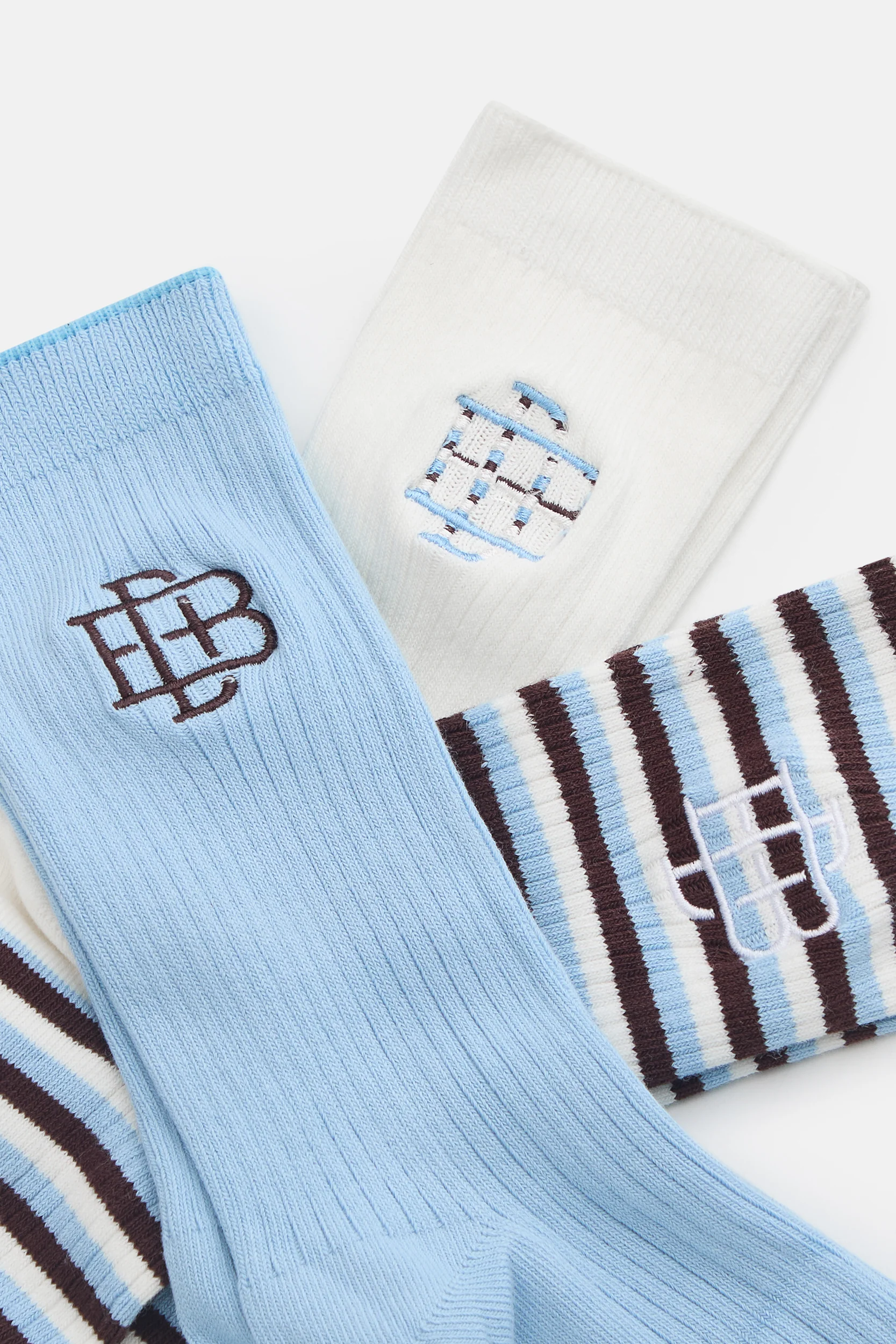 DB Logo Sock Set - Blue Multi - Image 2