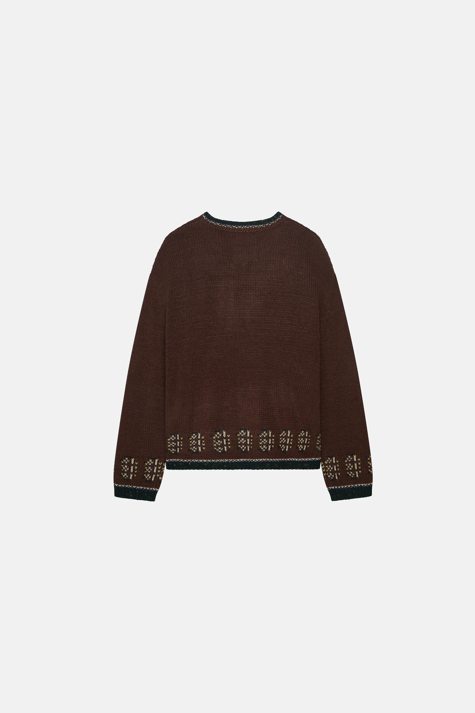 Deer Sweater - Worn Brown - Image 5