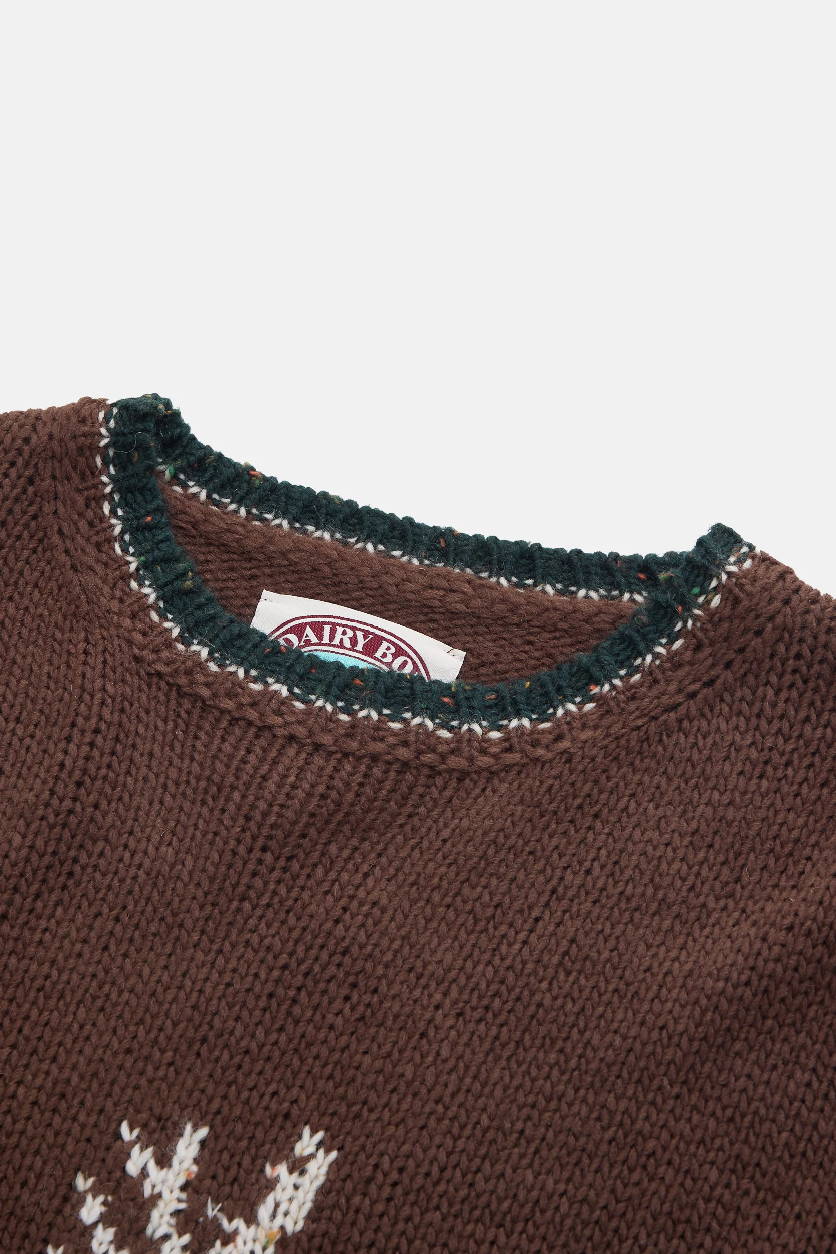 Deer Sweater - Worn Brown - Image 7