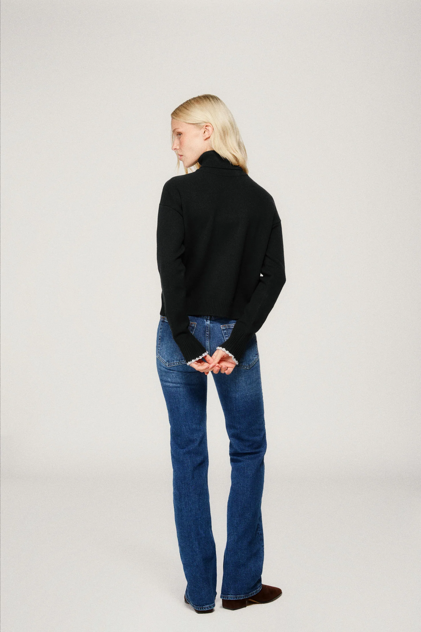 Ellie Turtleneck - Black - Image 3