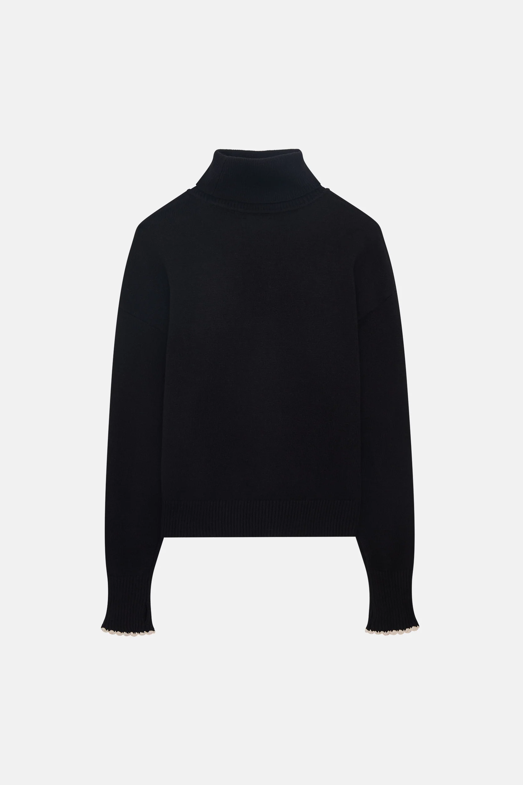Ellie Turtleneck - Black - Image 5
