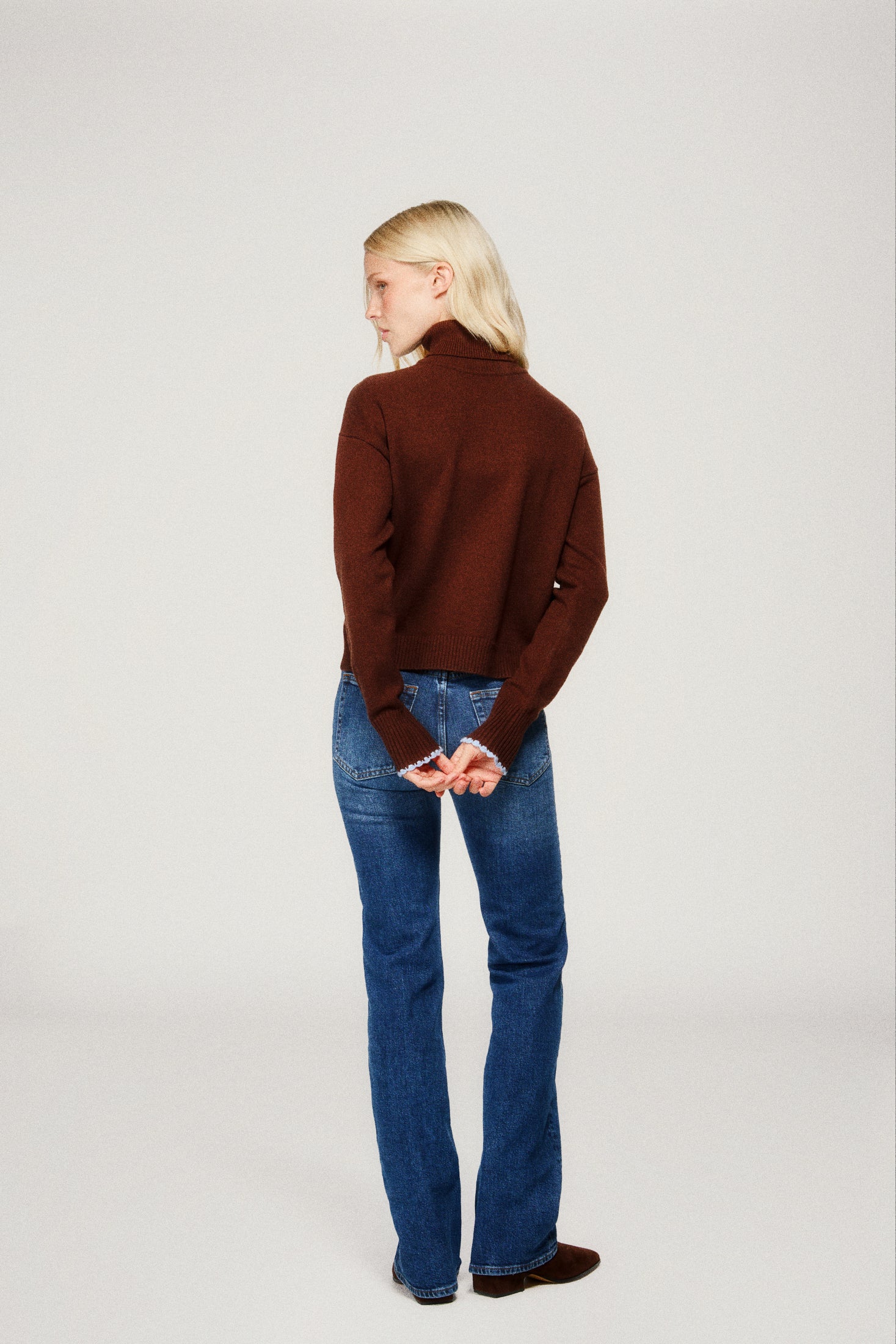 Ellie Turtleneck - Espresso - Image 3