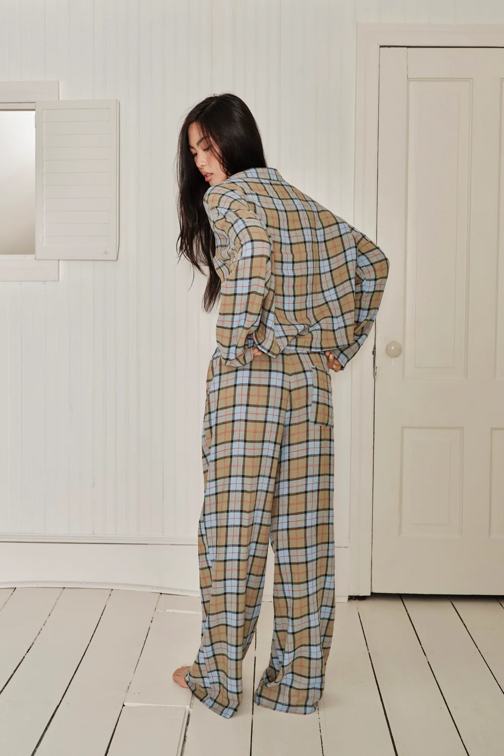 Farm Friends Sleep Set - Sheep in Scottish Plaid - Image 4