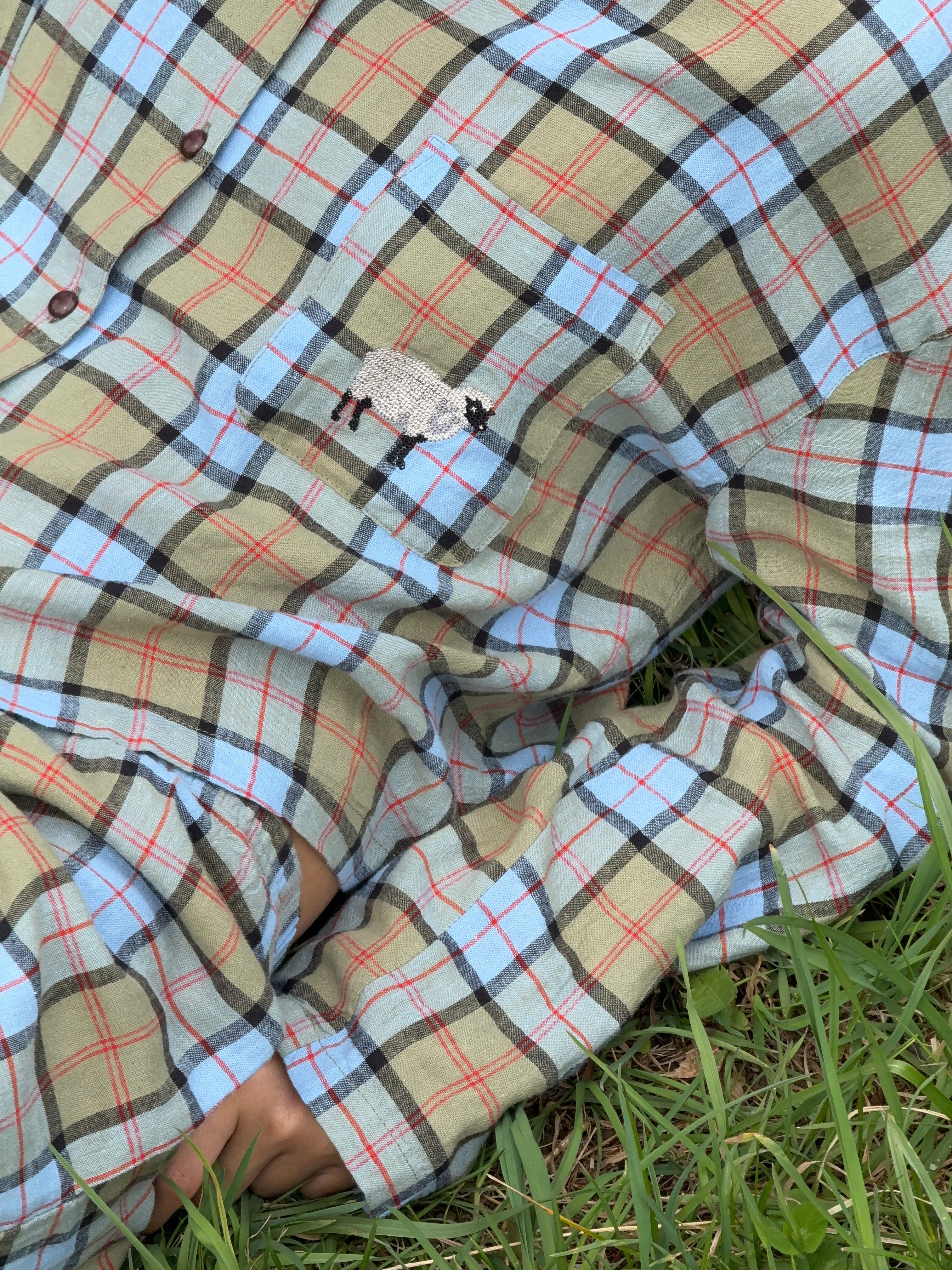 Farm Friends Sleep Set - Sheep in Scottish Plaid - Image 8