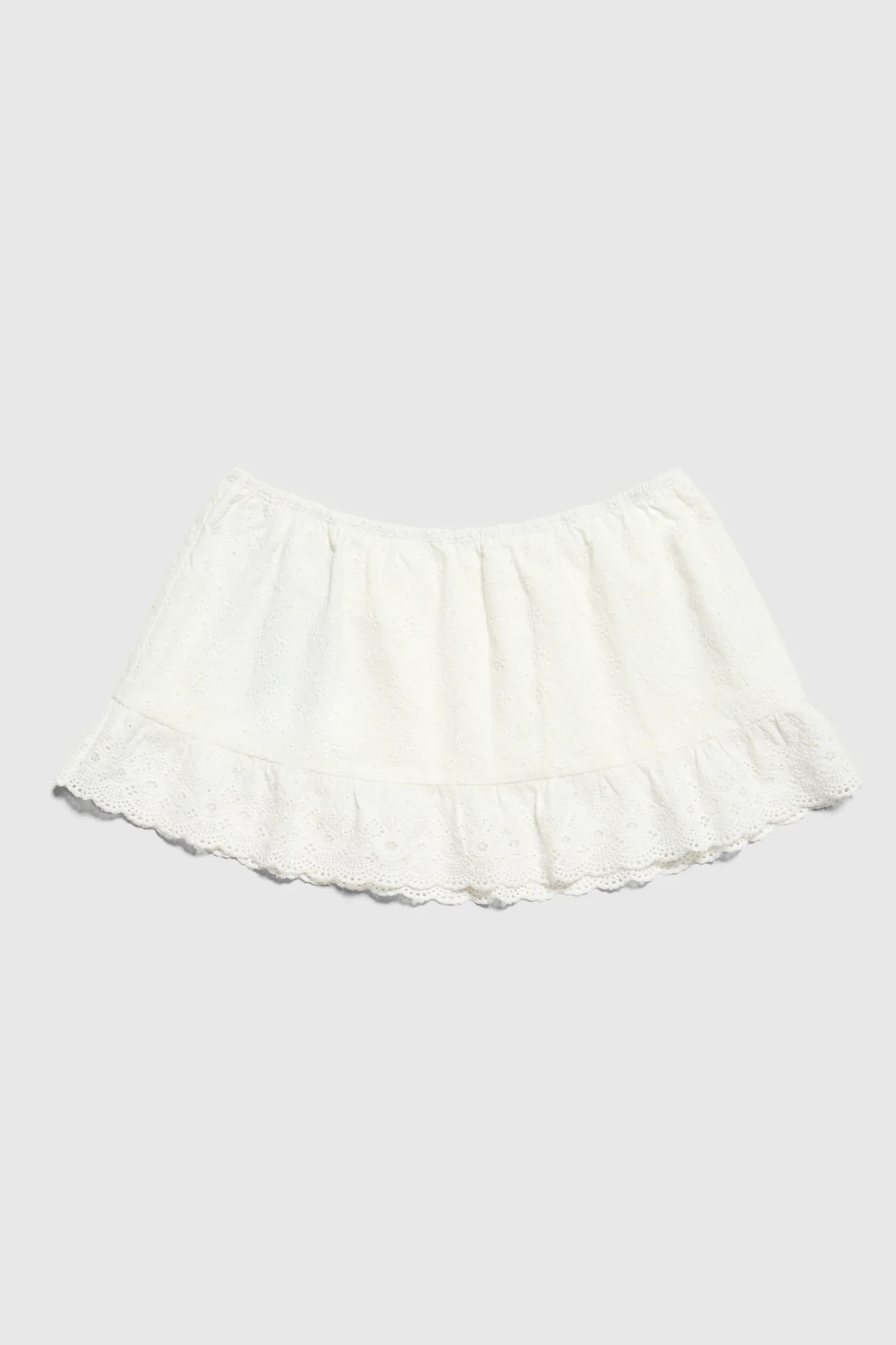 Frances Eyelet Skirt - Image 3