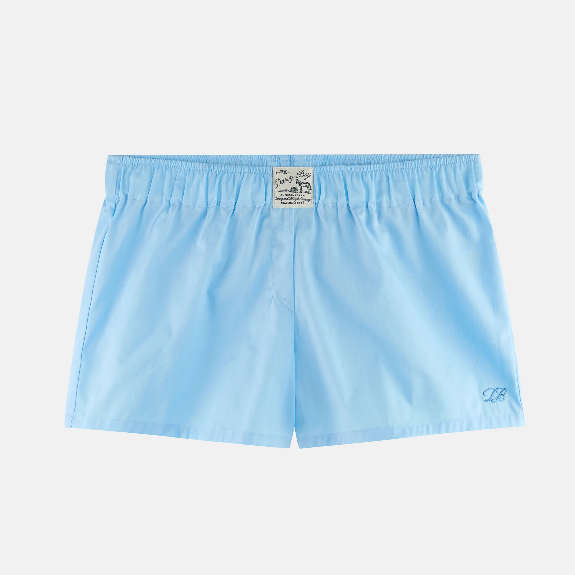 Garden Bed Boxer Shorts - Cool Blue - Image 3