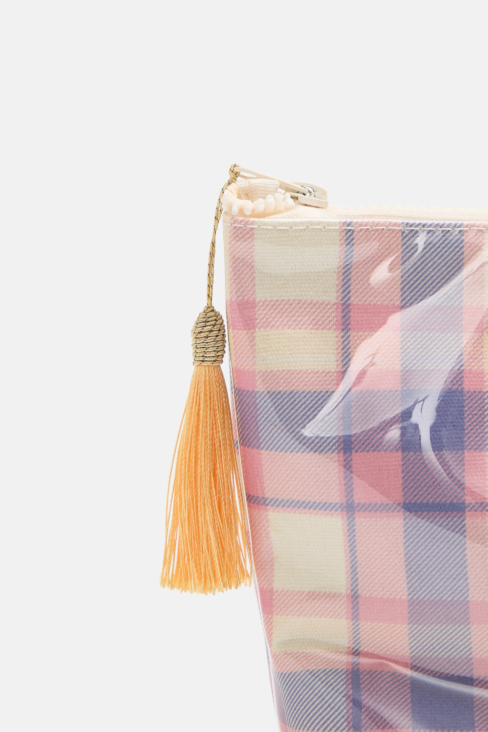 Garden Bed Makeup Bag - Country Check - Image 3