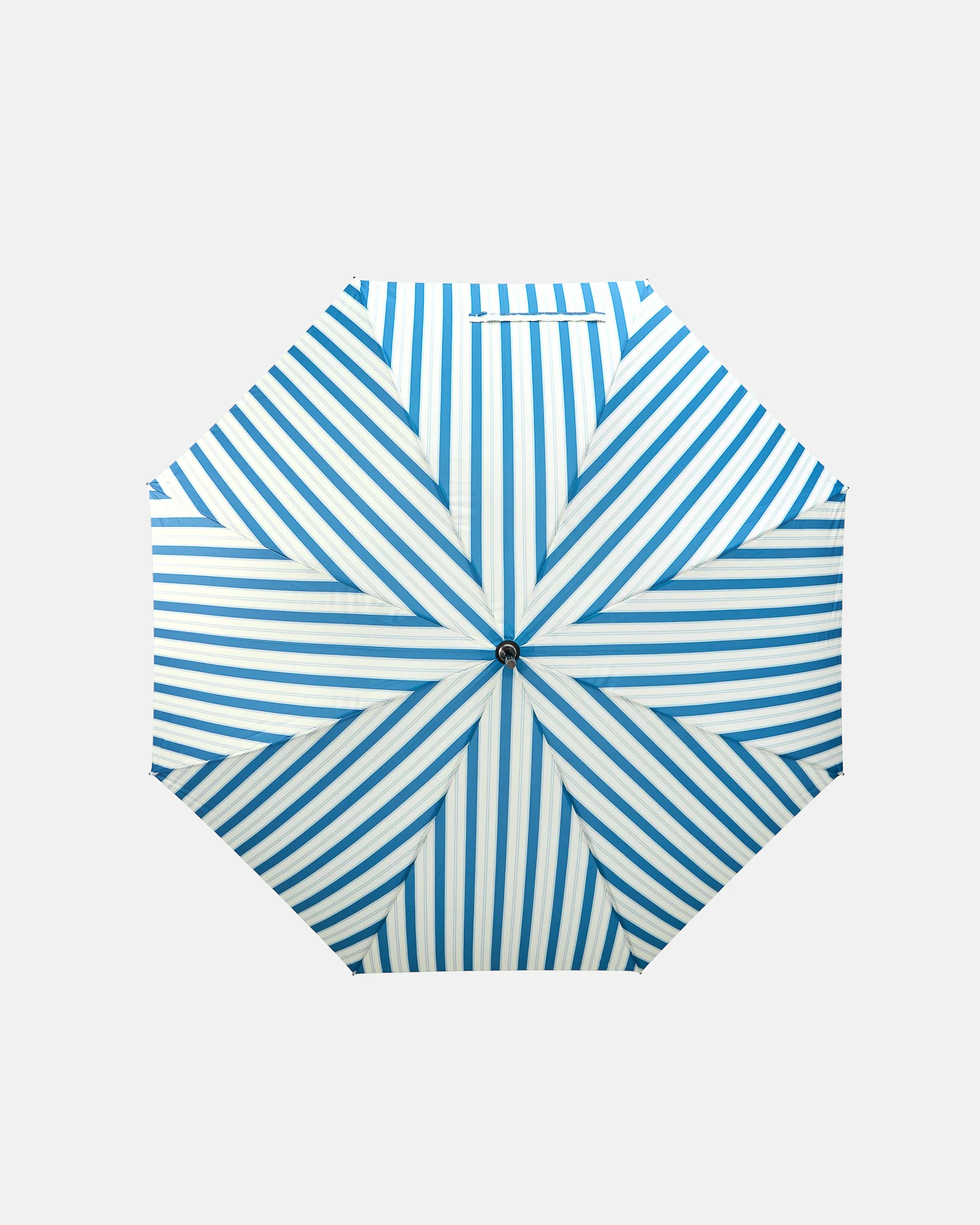 Garden Bed Umbrella - Blue Pinstripe - Image 2