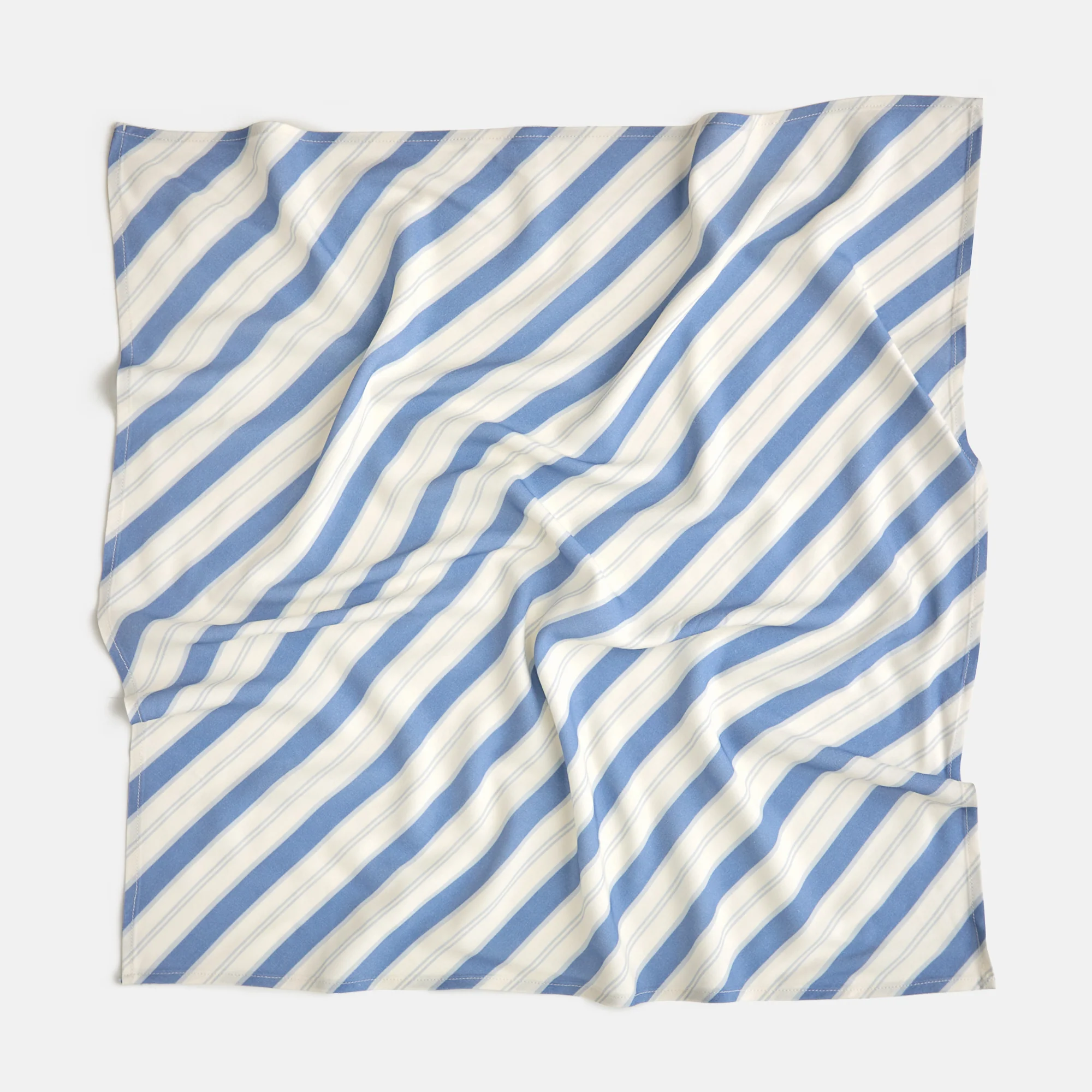Garden Bed Headscarf - Blue Pinstripe - Image 3
