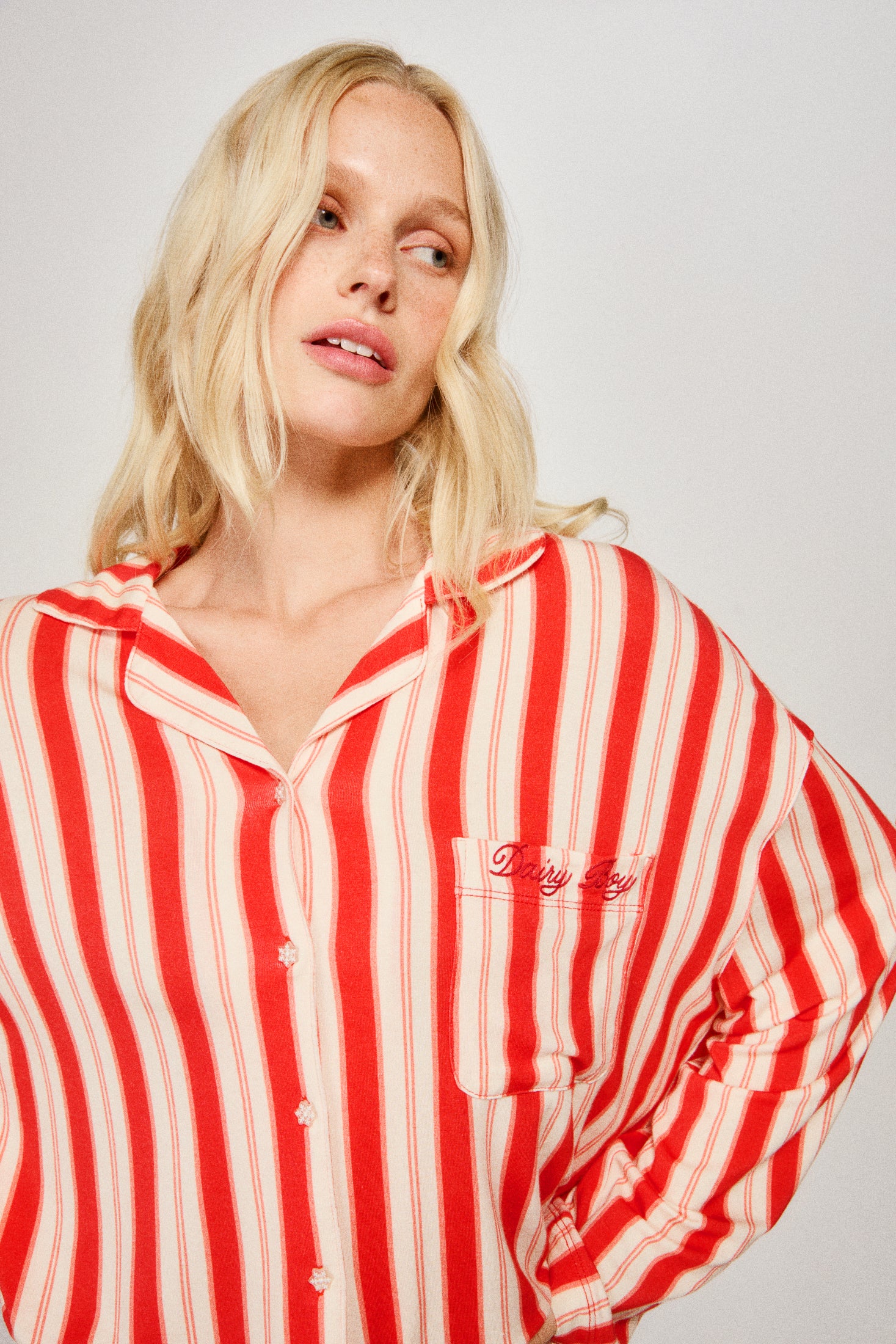 Holiday Sleep Set - Candy Cane Stripe - Image 5