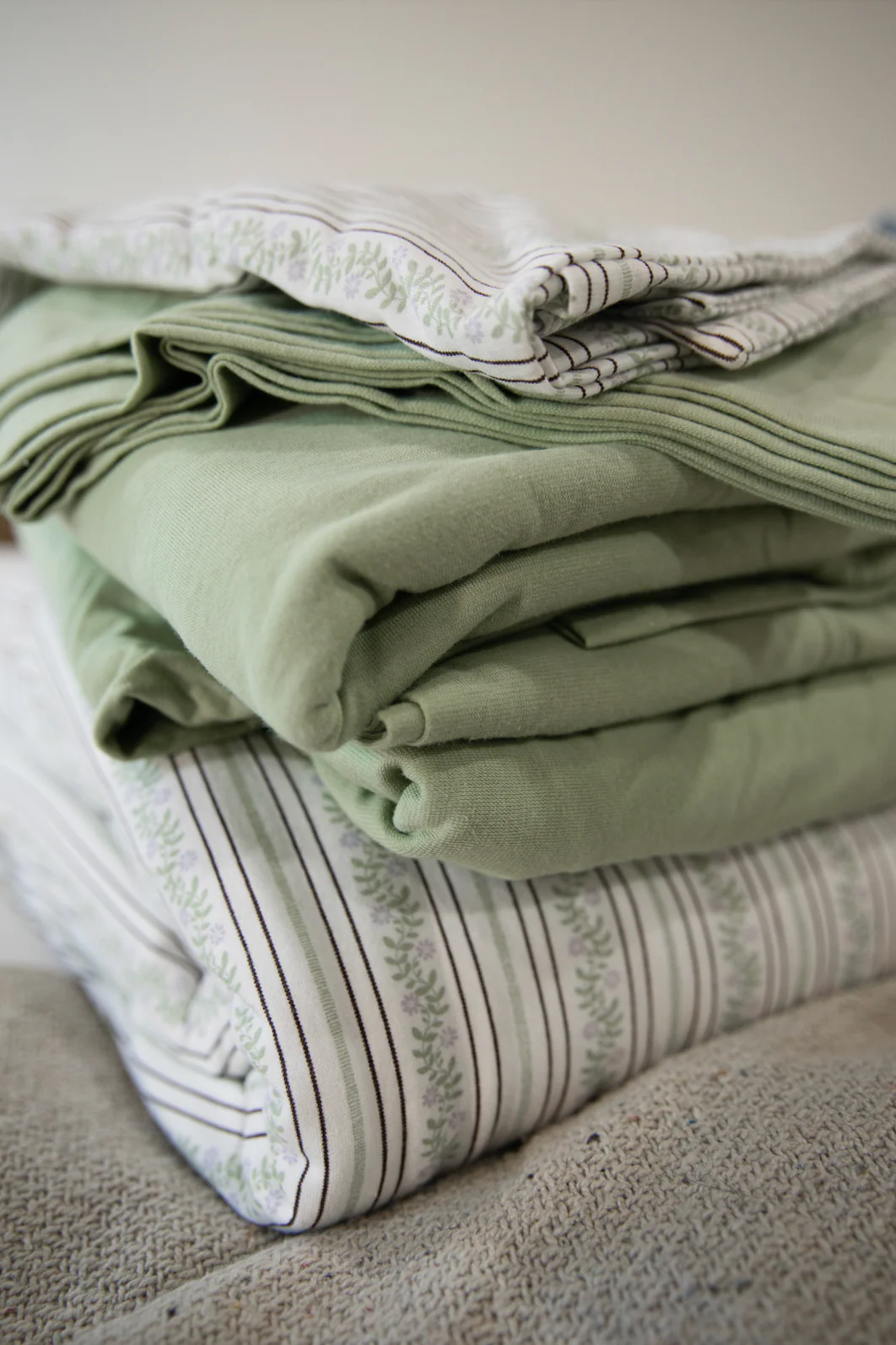 Jersey Pillowcase Set - Sage - Image 3