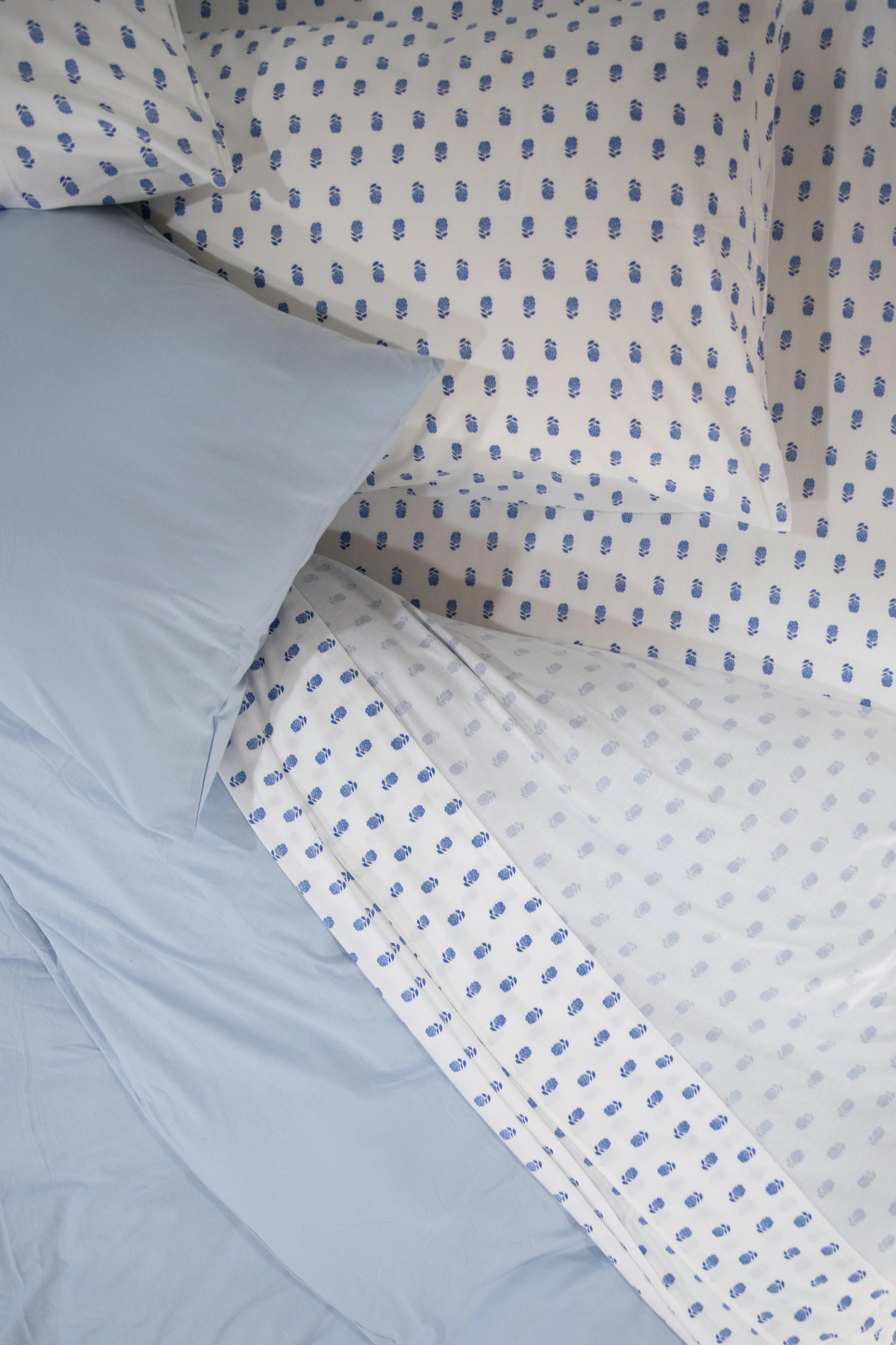 Jersey Sham Set - Chambray Blue - Image 3