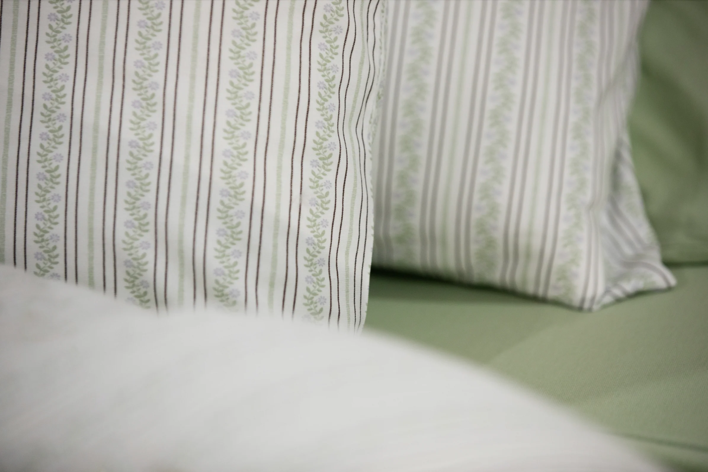 Jersey Sham Set - Greenhouse Stripe - Image 4