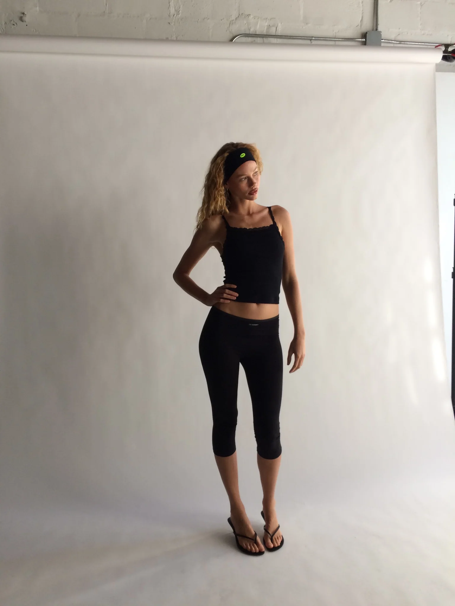 Mia Lace Tank - True Black - Image 6