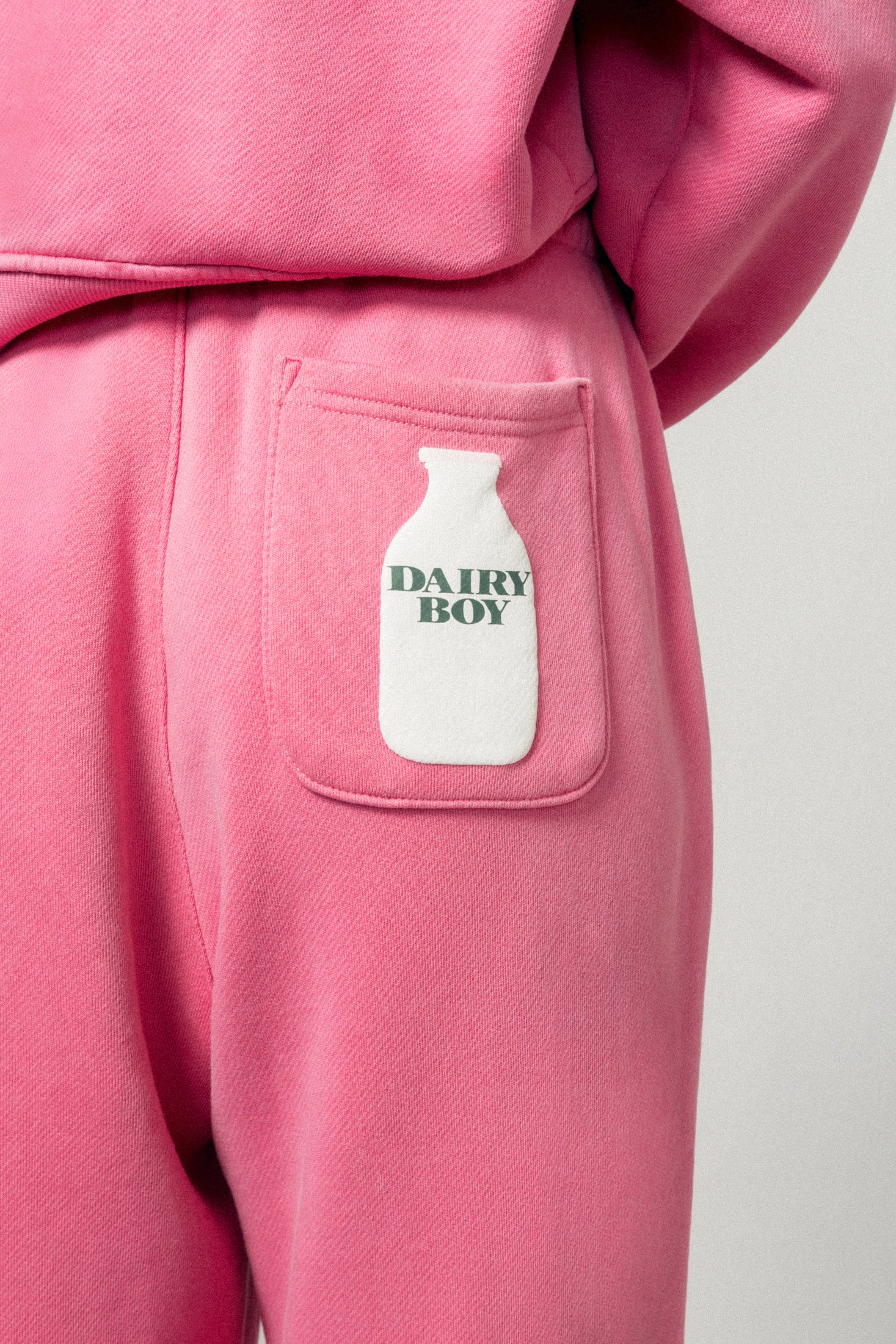 Milk Bottle Sweatpant - Strawberry Milk - Image 4