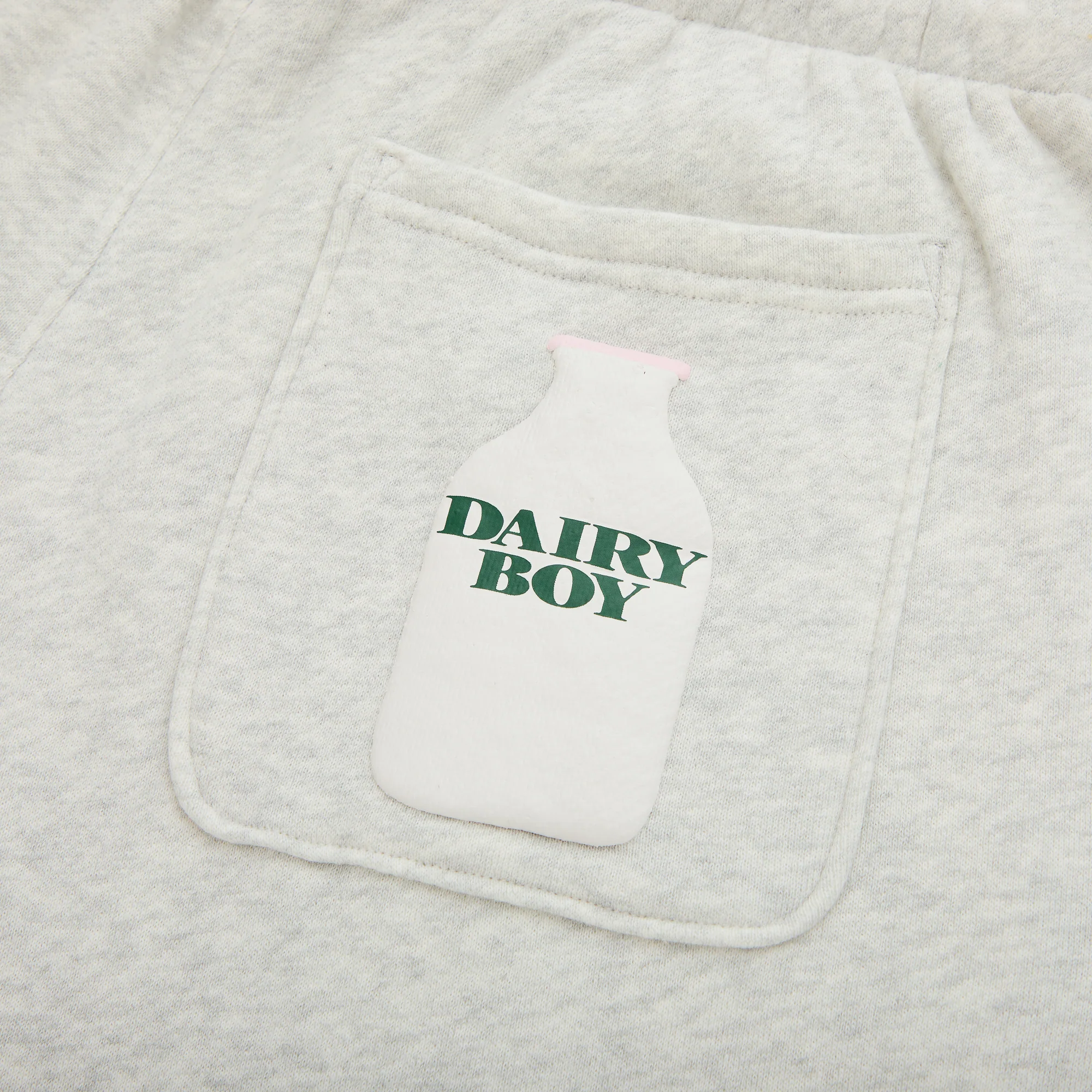 Milk Bottle Sweatpant - Heather Grey - Image 6
