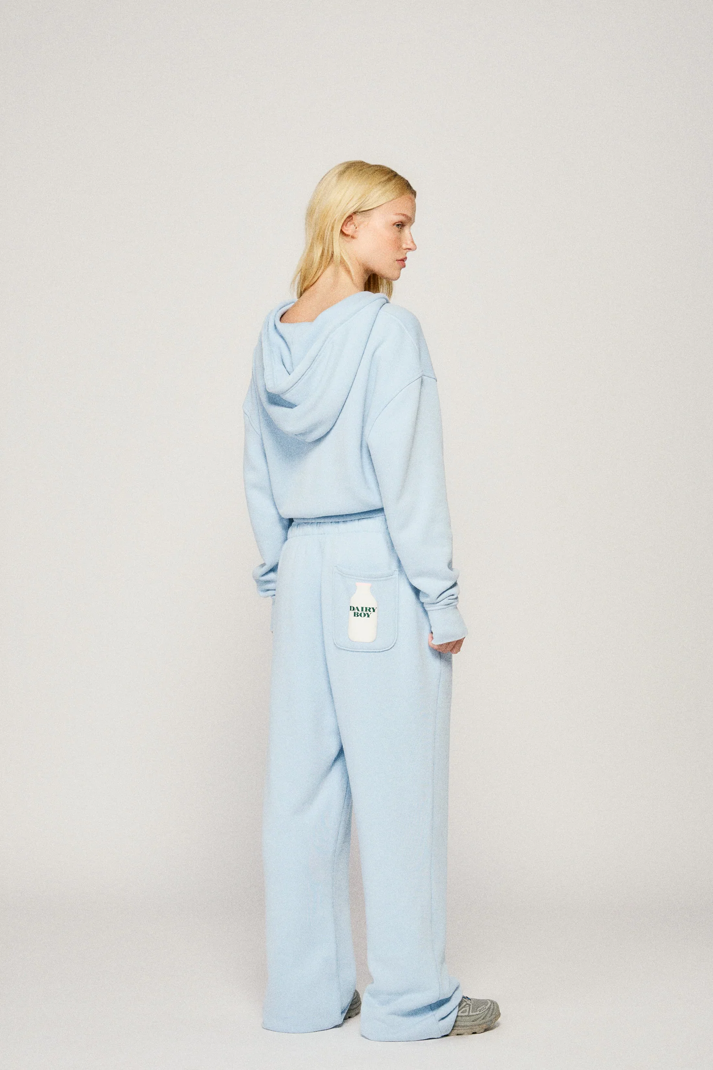 Milk Bottle Sweatpant - Icy Blue - Image 3