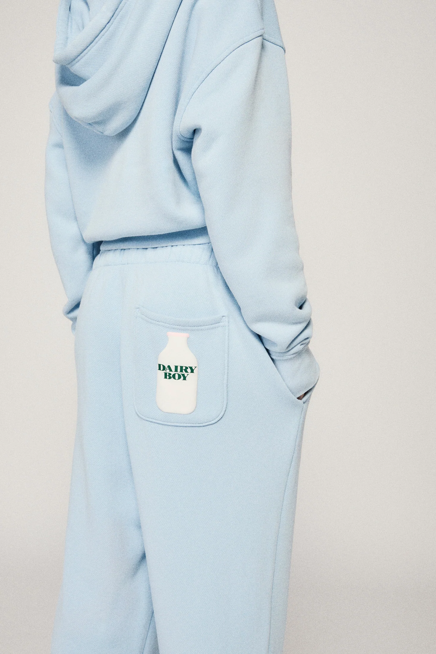 Milk Bottle Sweatpant - Icy Blue - Image 4