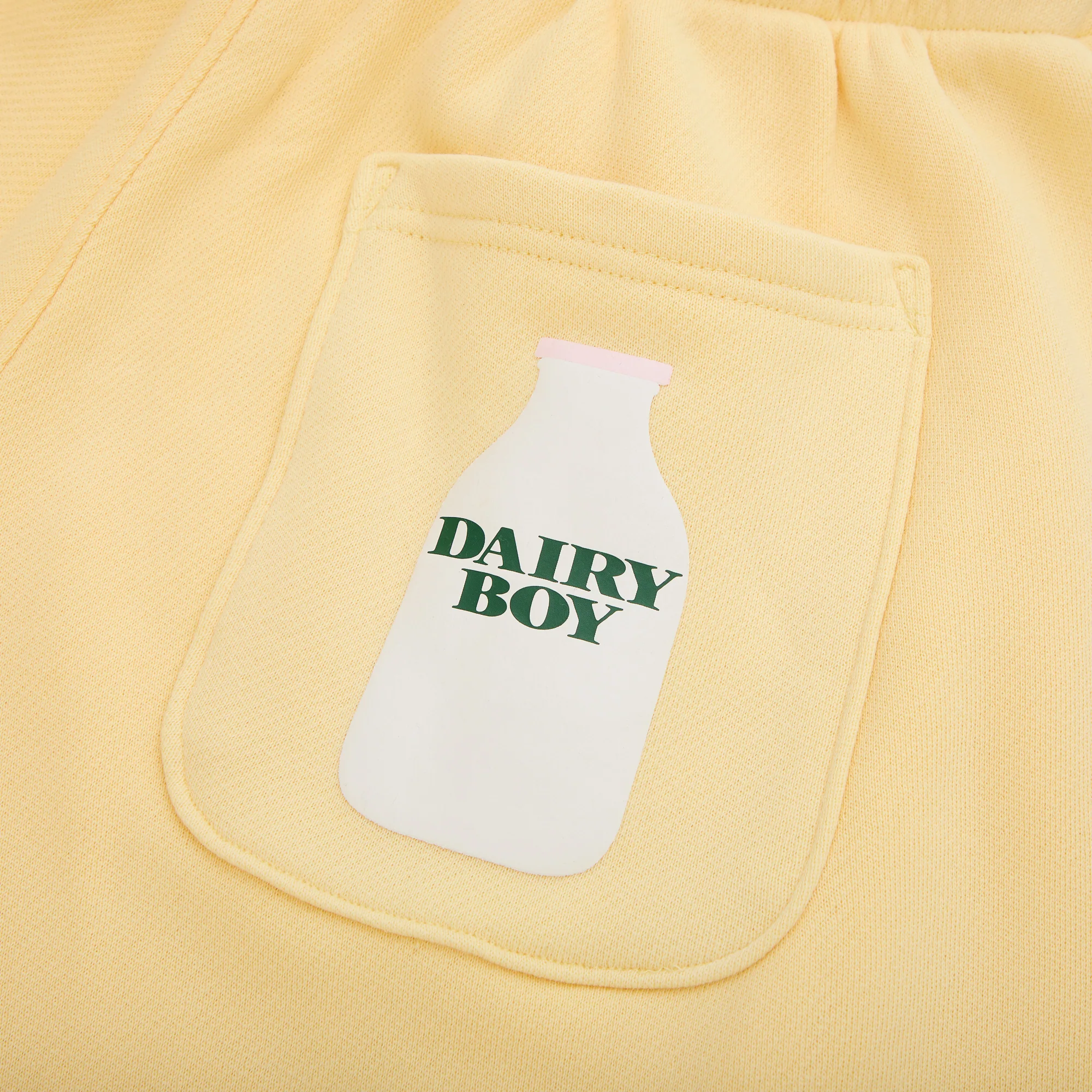 Milk Bottle Sweatpant - Yellow - Image 6