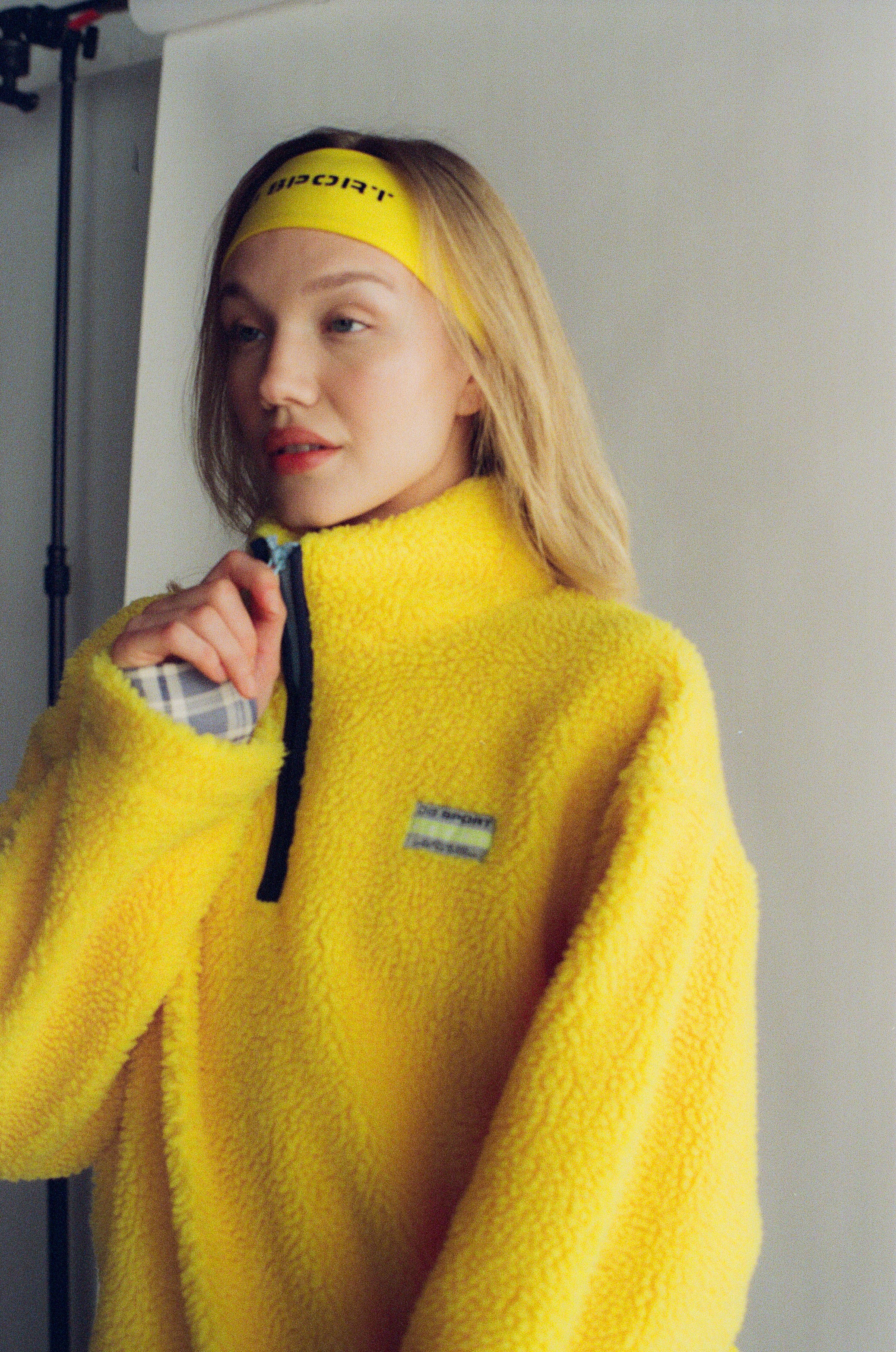 Mountain Fleece - Lemon Slice - Image 6