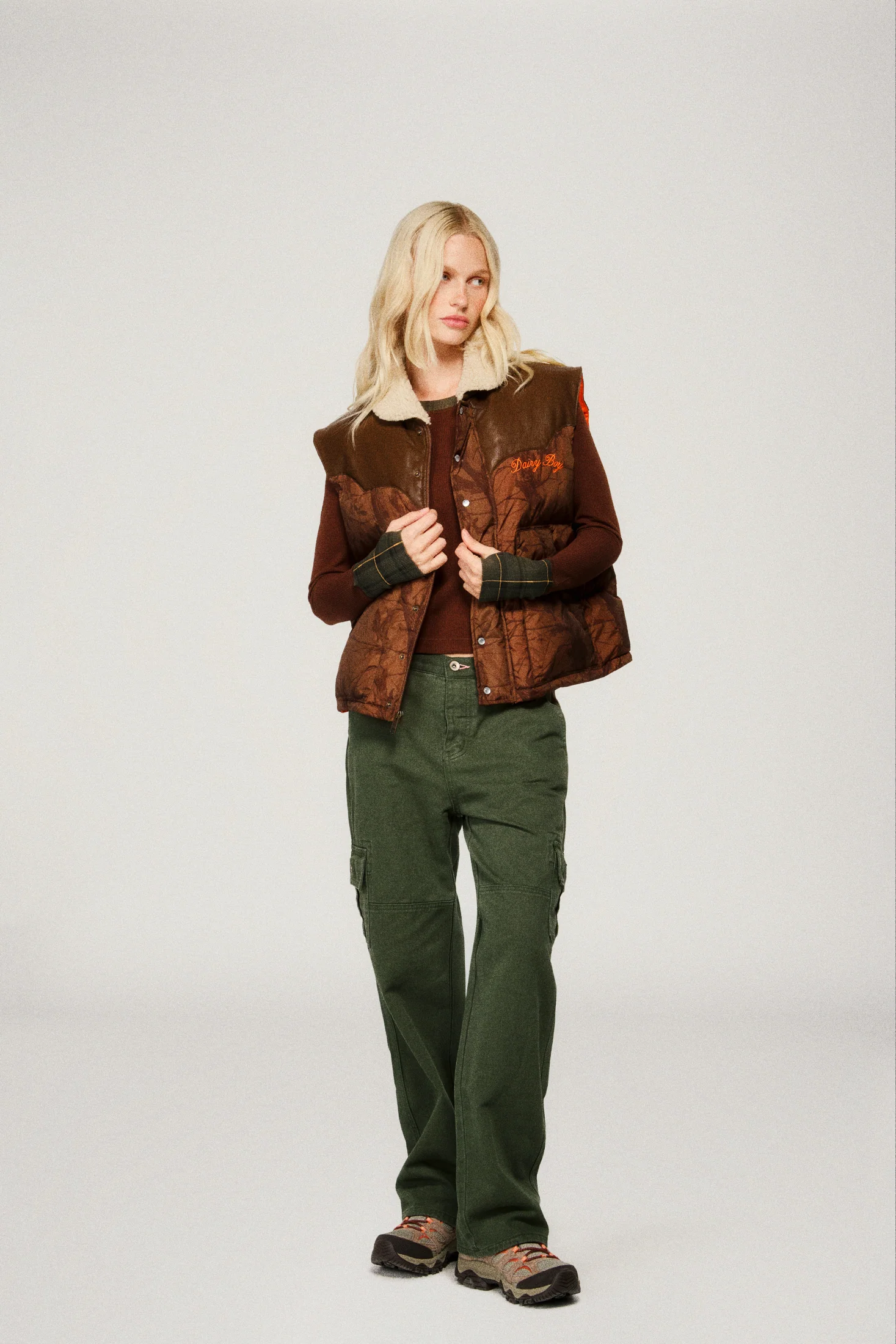 Mountain Puffer Vest - Lowcountry Camo - Image 4