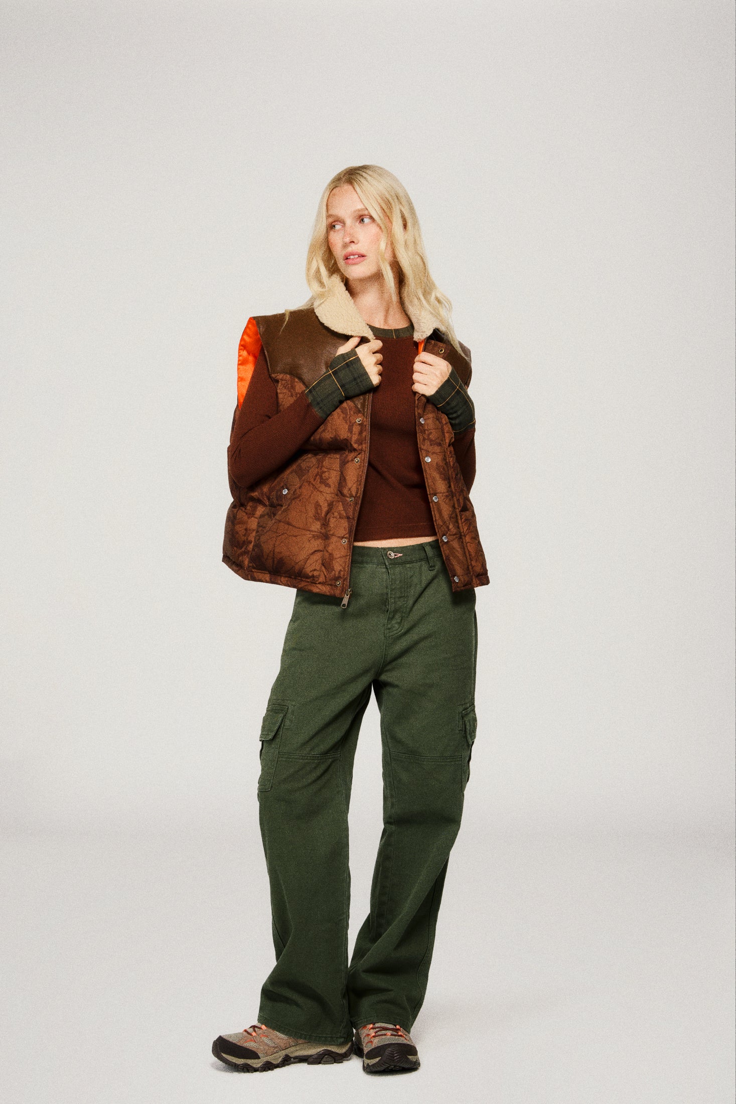 Mountain Puffer Vest - Lowcountry Camo - Image 5