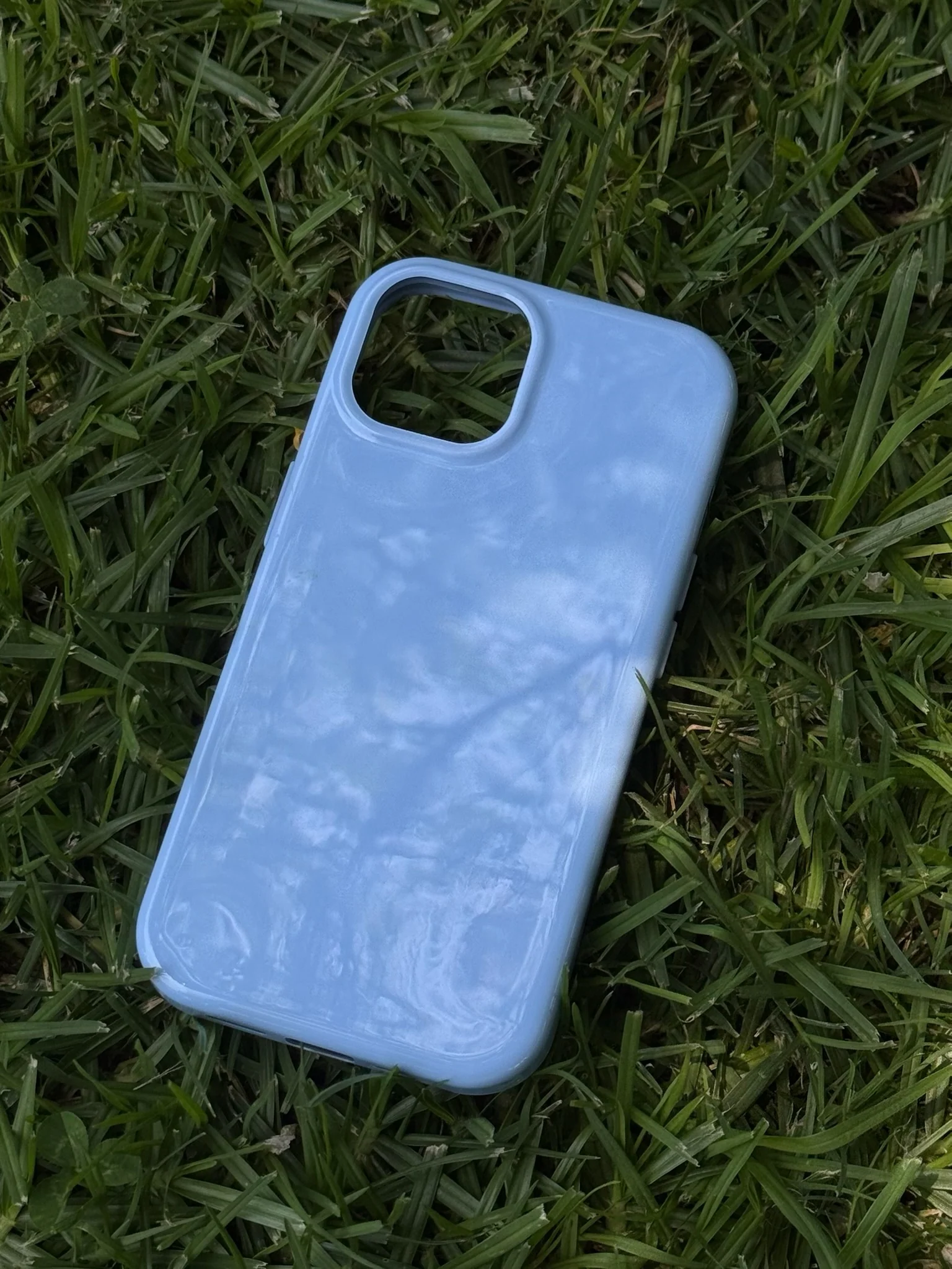 Garden Bed Phone Case - Cool Blue - Image 3