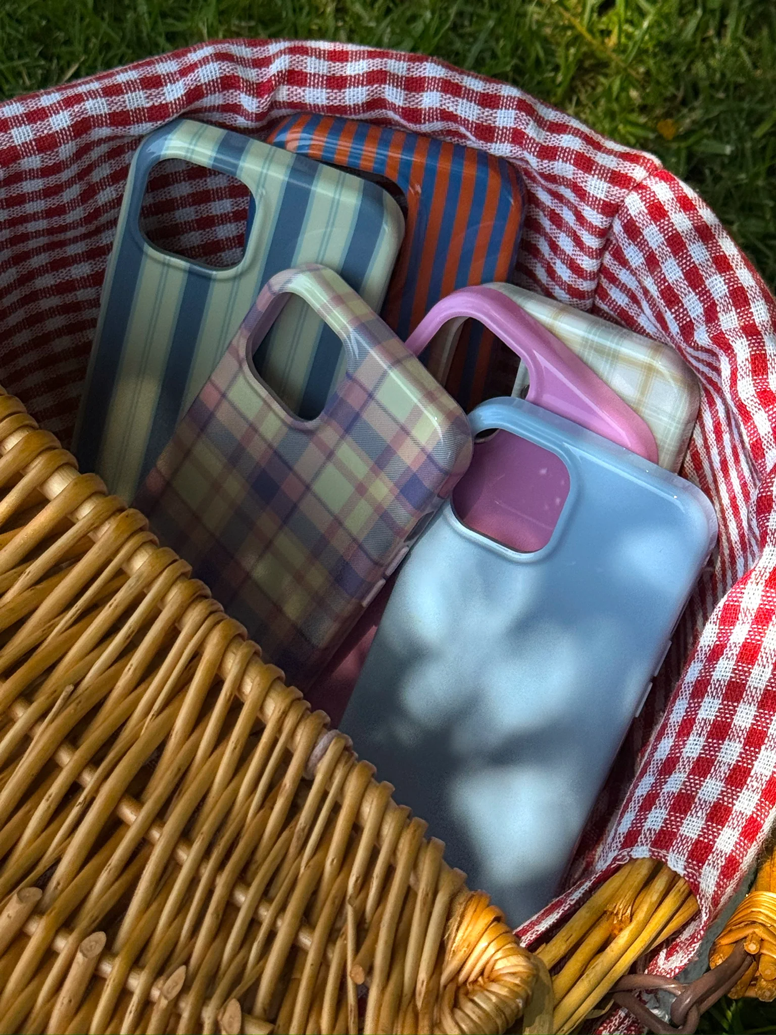 Garden Bed Phone Case - Cool Blue - Image 5