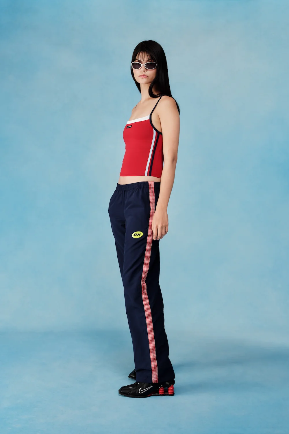 Square Neck Tank - Cherry Red - Image 3