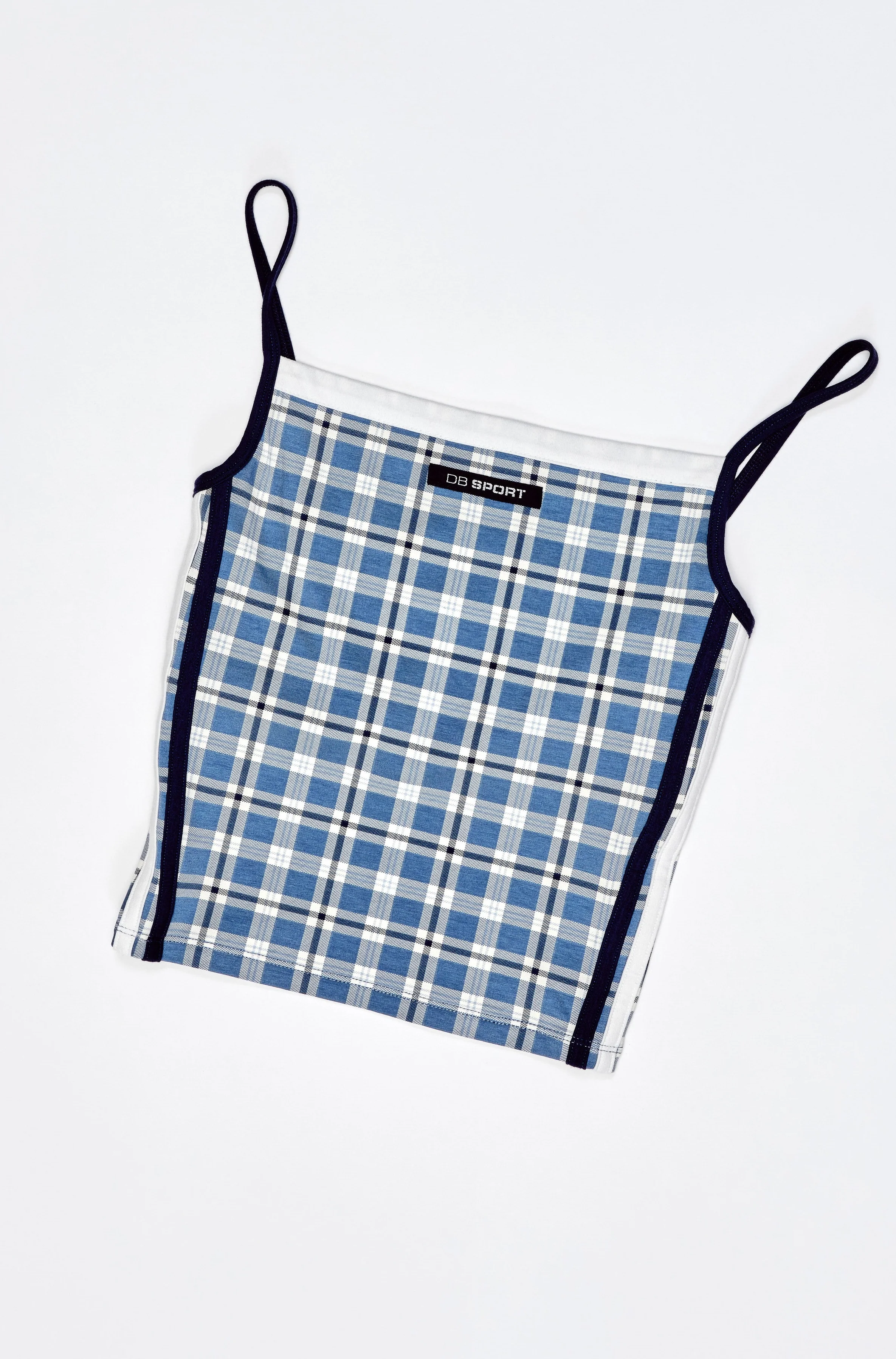 Square Neck Tank - Greenwich Plaid - Image 5