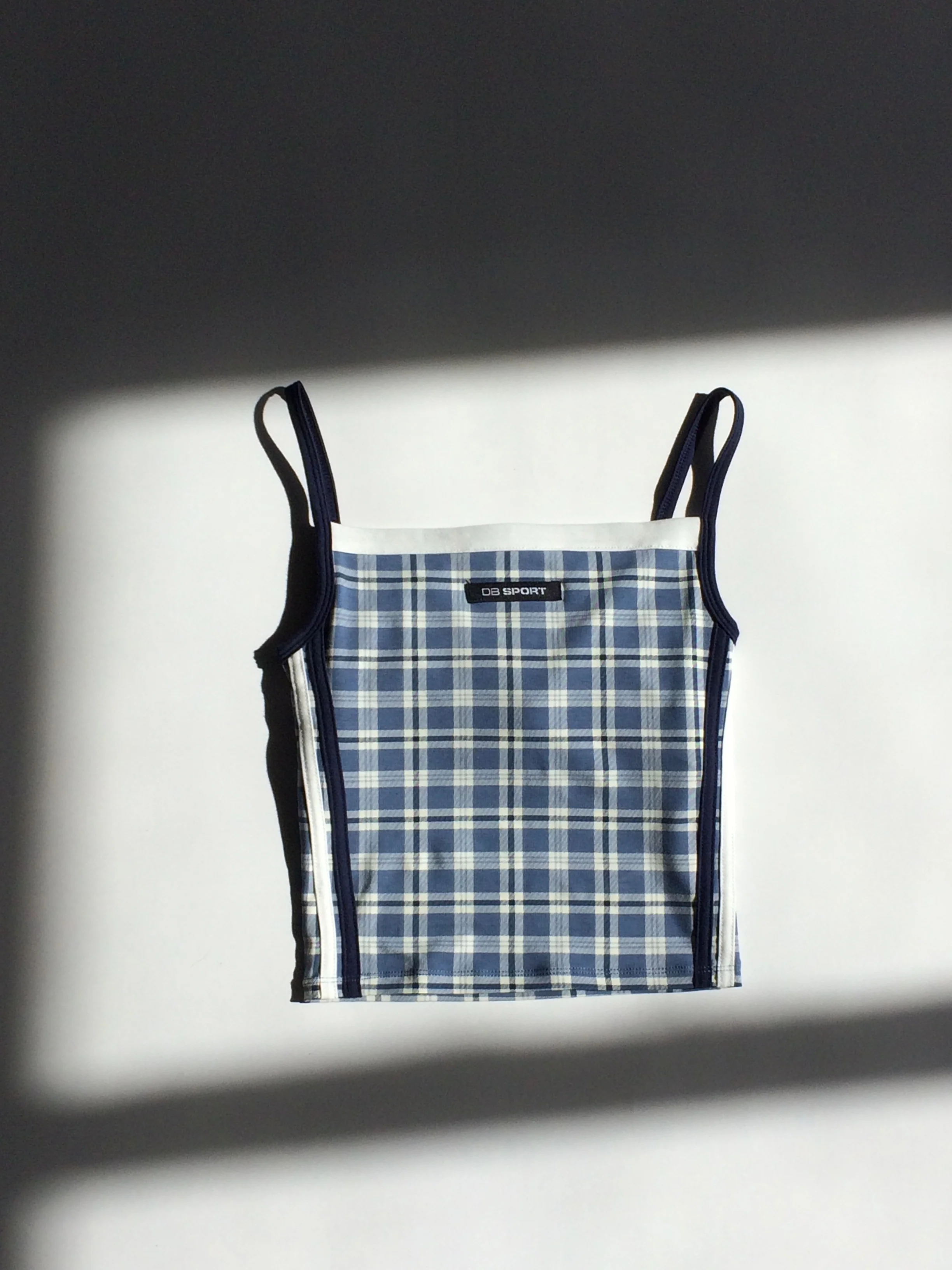 Square Neck Tank - Greenwich Plaid - Image 6