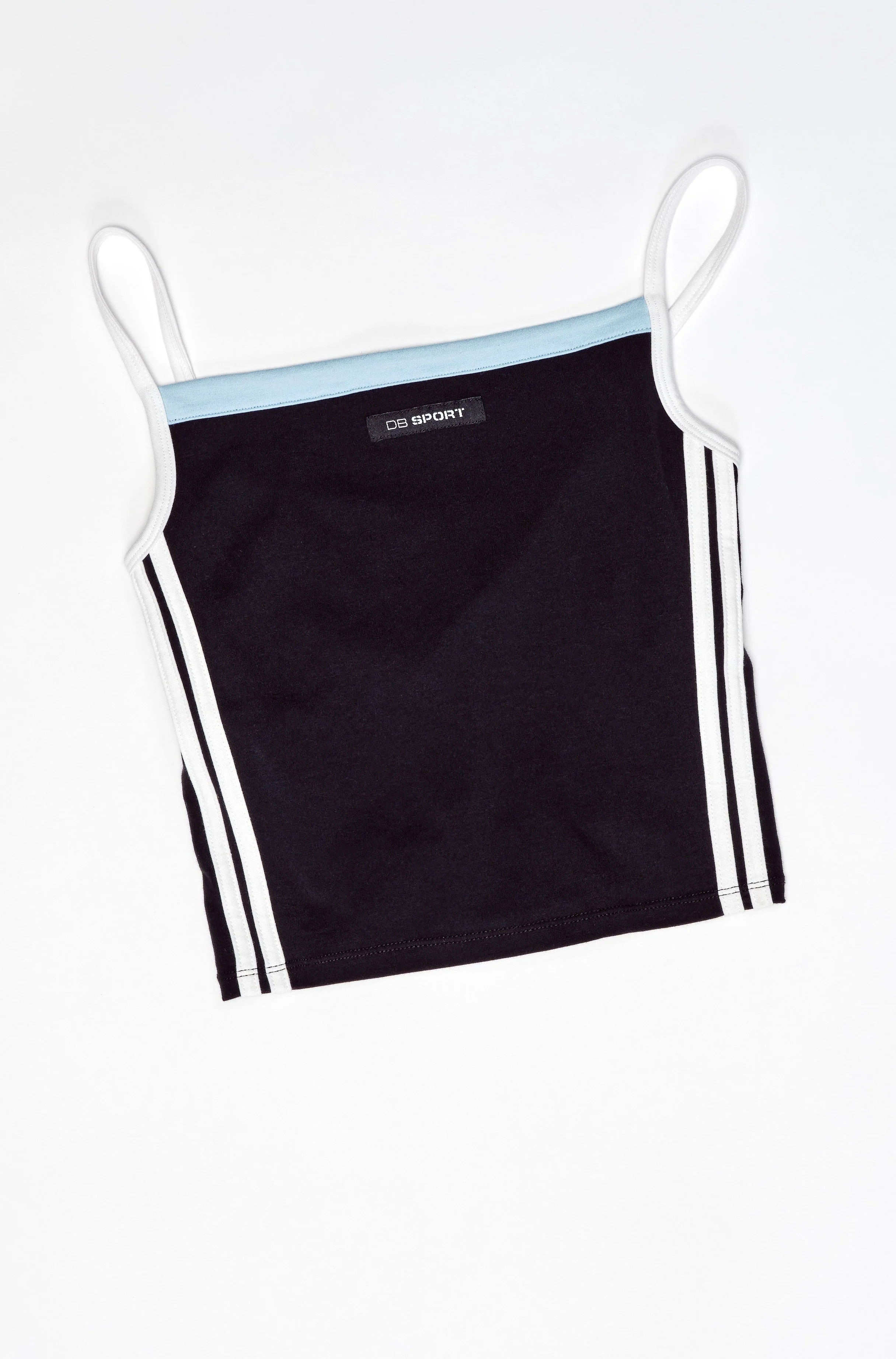 Square Neck Tank - True Black - Image 5