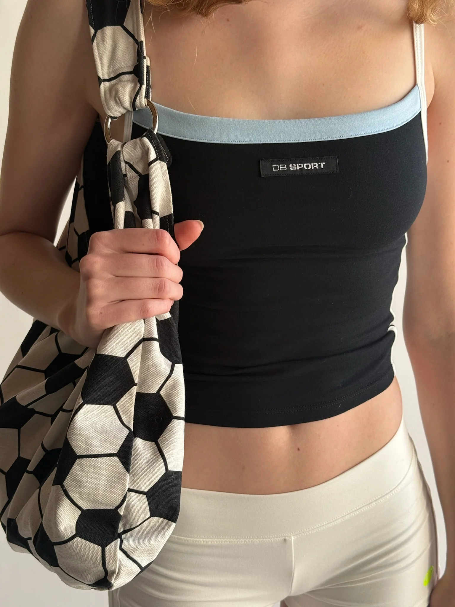 Square Neck Tank - True Black - Image 7