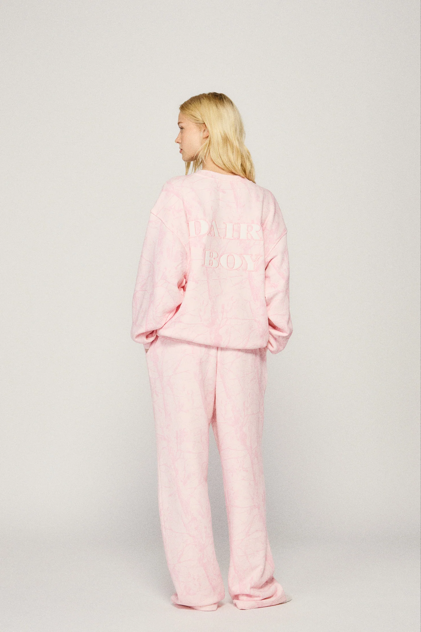 Straight Leg Sweatpant - Bubblegum Camo - Image 3