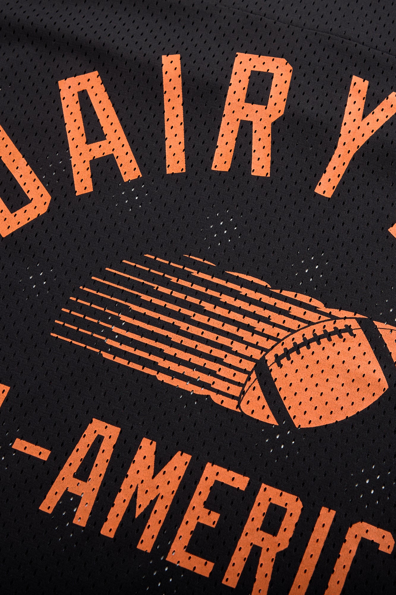 Study Break Varsity Jersey - Black/Champion Orange - Image 4