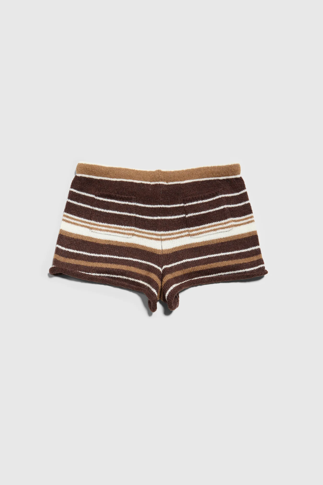Surfside Striped Knit Shorts - Sand Dune - Image 3