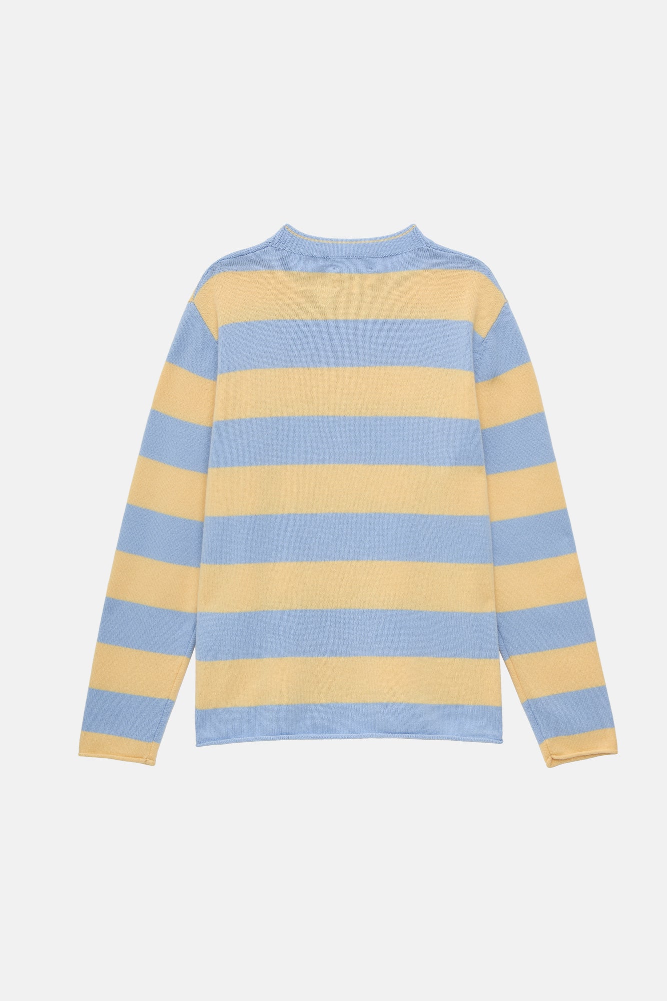 The Cashmere Pullover - Bluebird Stripe - Image 4