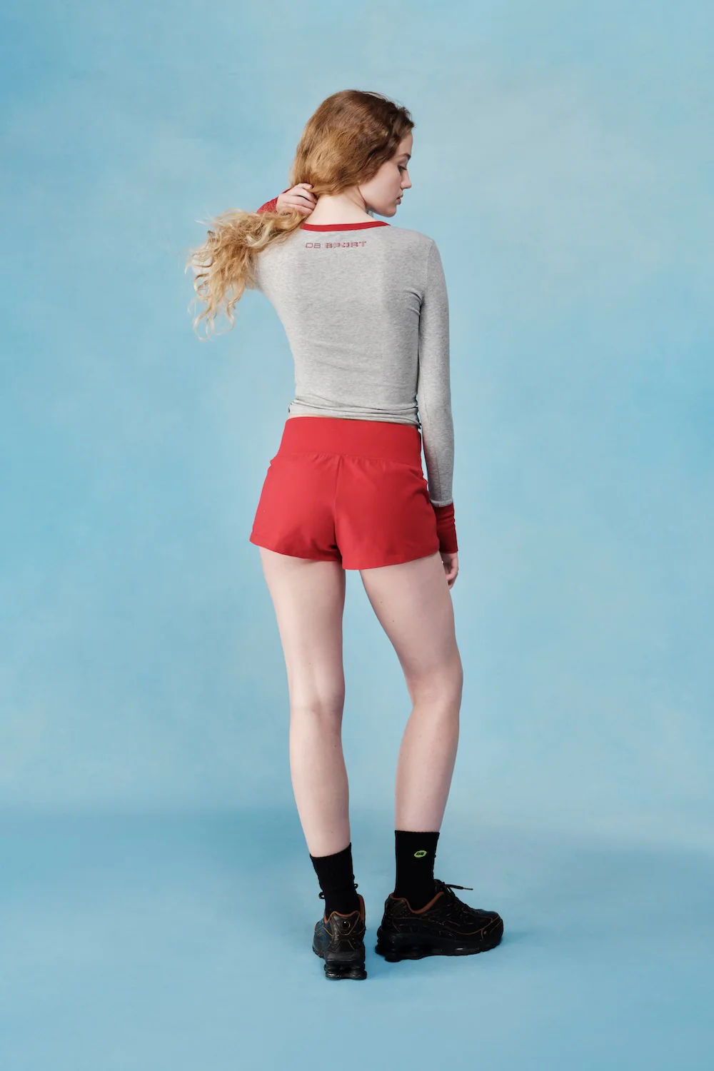 The Everyday Long Sleeve Tee - Heather Grey - Image 4