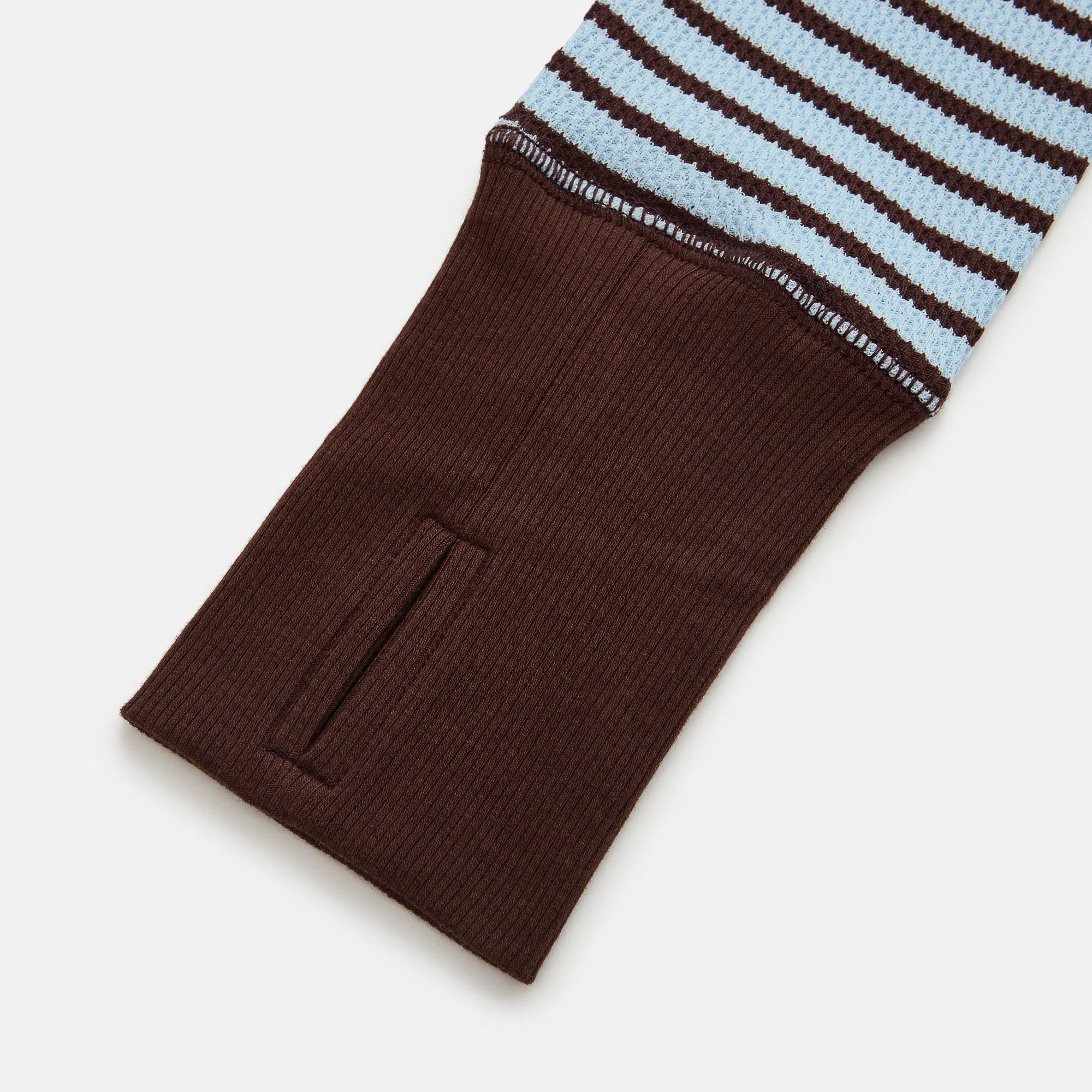 The Everyday Thermal - Blue and Brown Pinstripe - Image 5