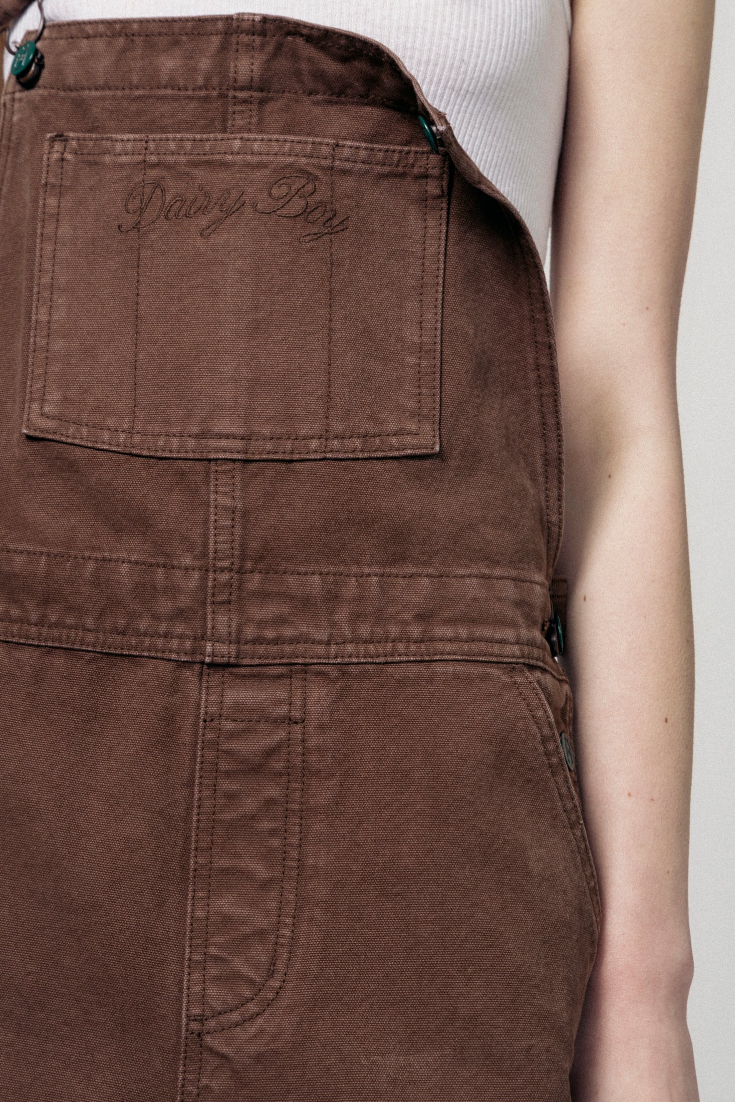 The Farm Overalls - Chestnut - Image 5