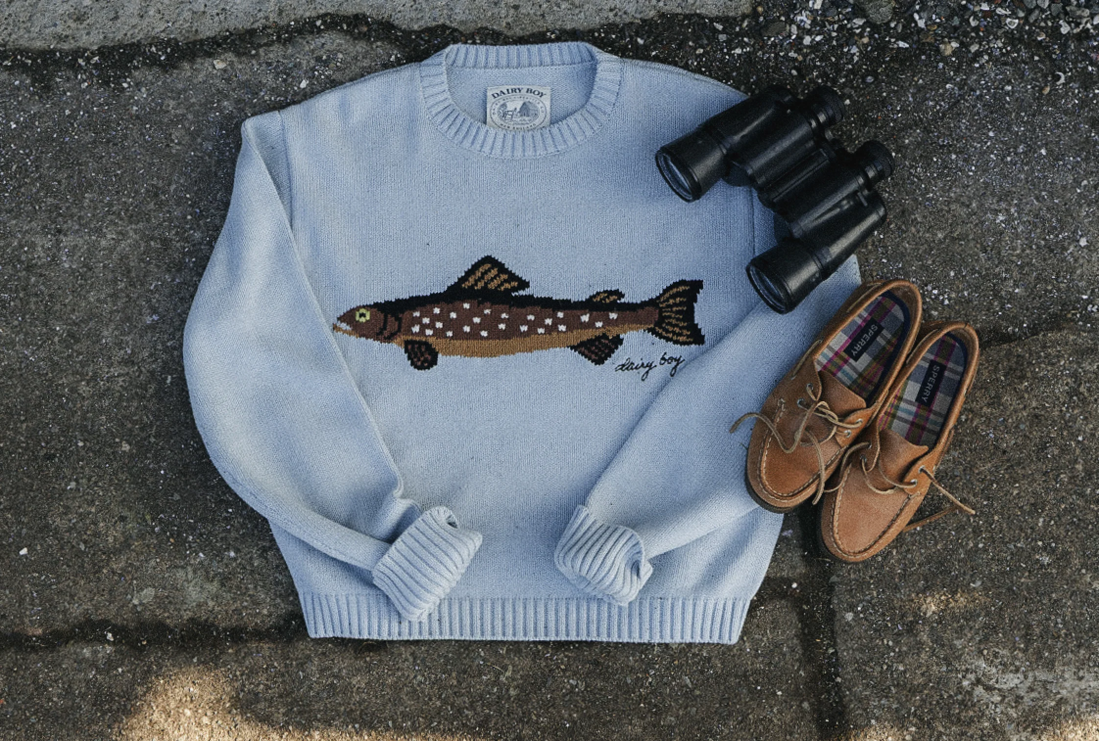 The Fisherman's Daughter Sweater - Bluepoint - Image 7