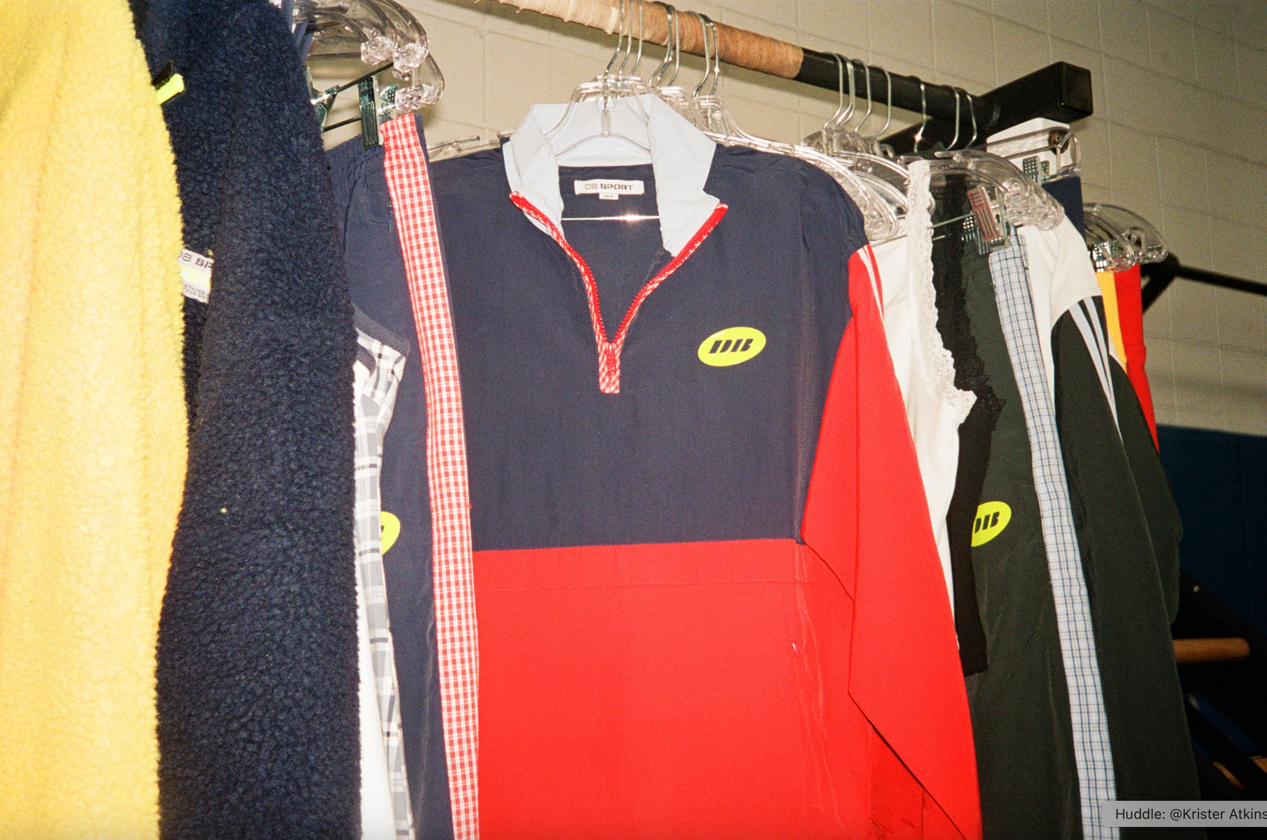 Track Jacket - Cherry Red - Image 8